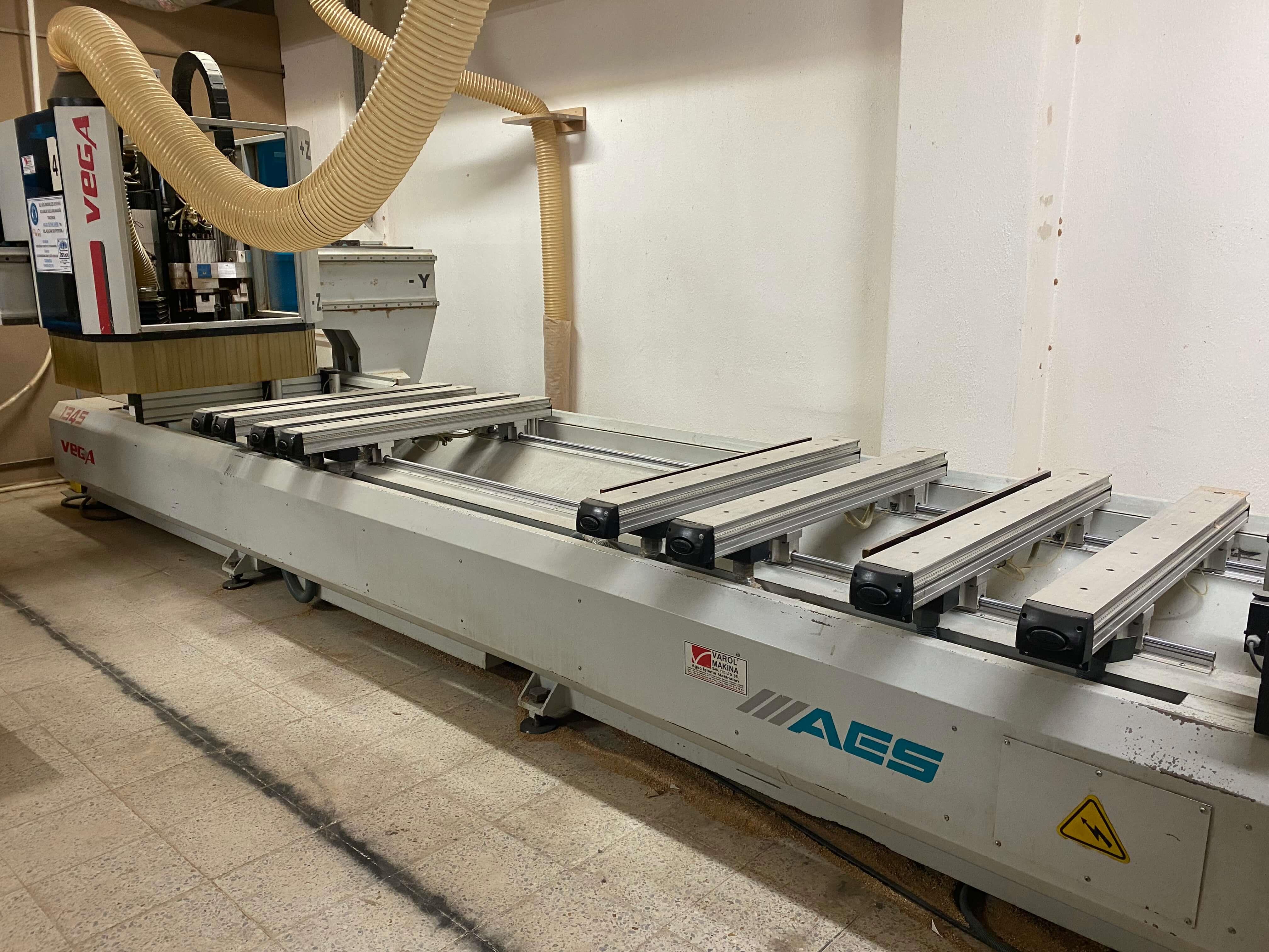 Aes Vega 1345 Fincanlı Cnc Makinesi (2012)