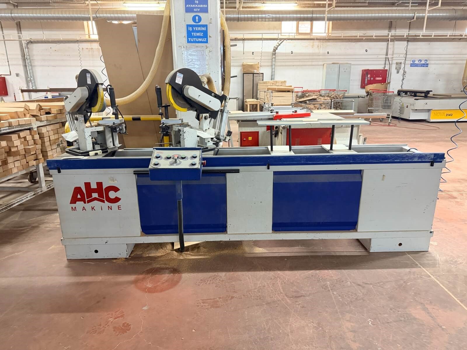 AHC Wood expert 300 Profil 45 Kesim Makinesi