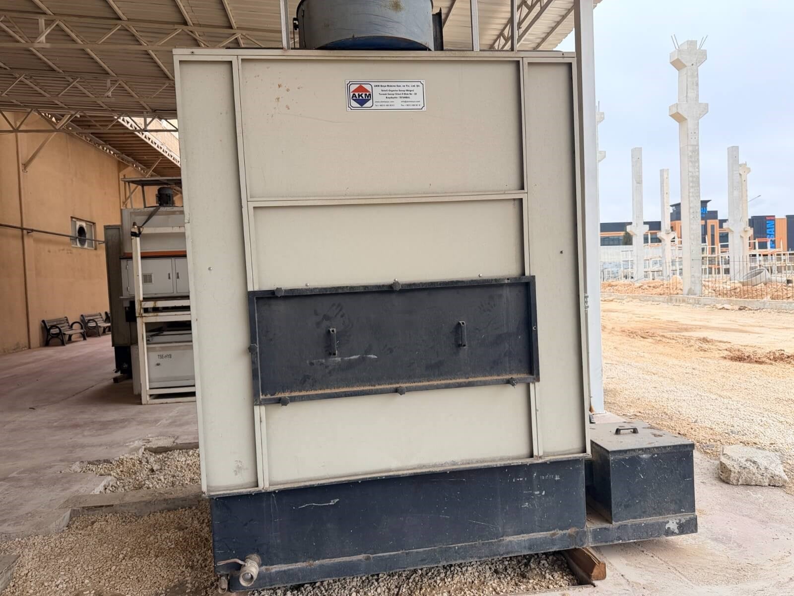 AKM Şelale Tipi Boya Kabini