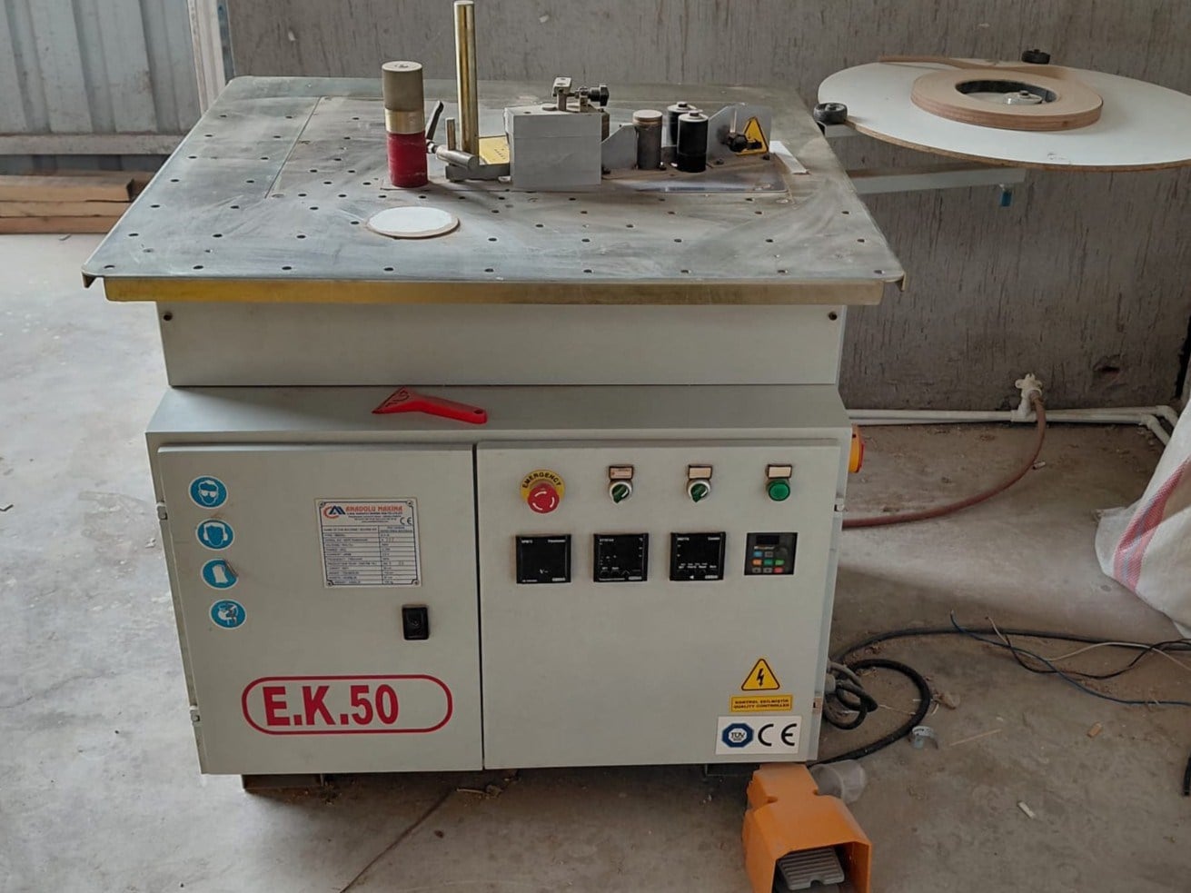 ANADOLU Ek-50 Eğri Kenar Yapıştırma Makinesi (2023)