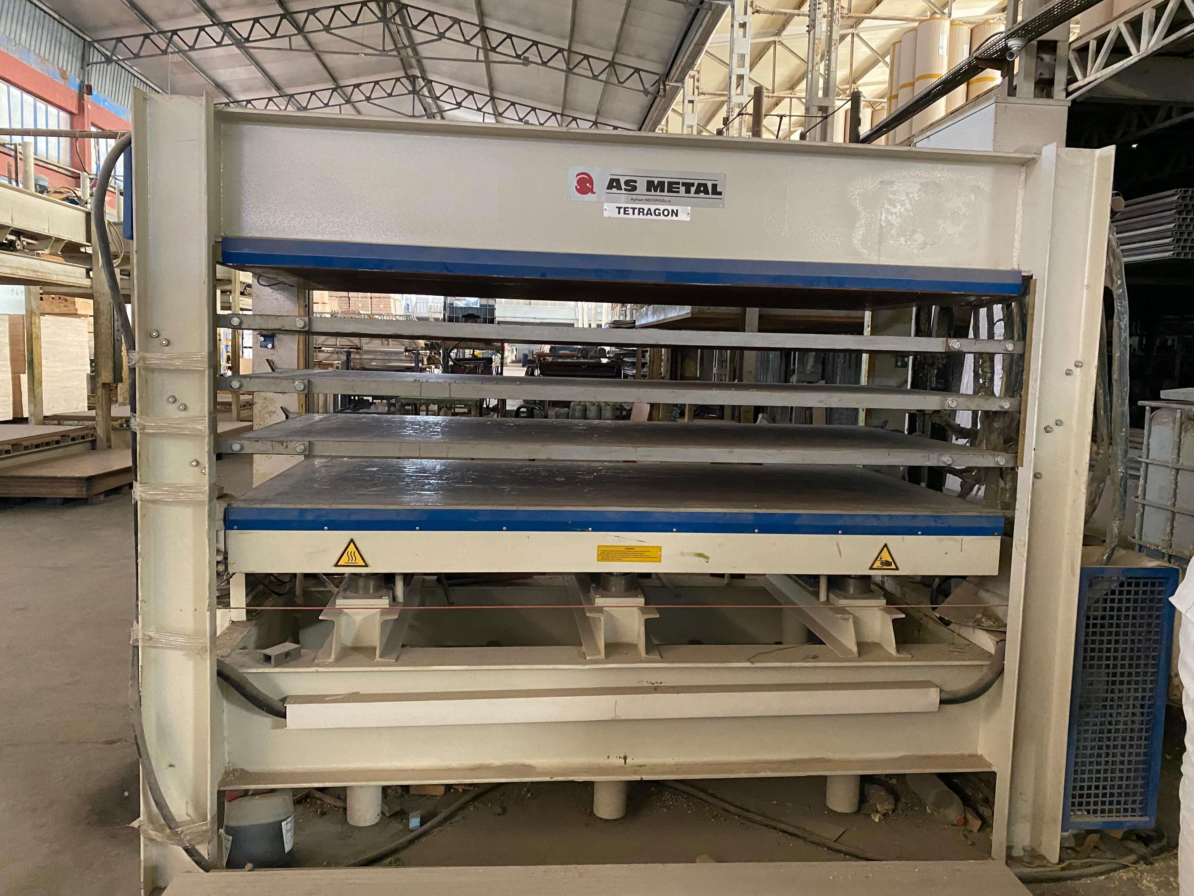 As Metal Tetragon 3 Ara Katlı 4 Kapılık Yağlı Kapı Presi (2020)