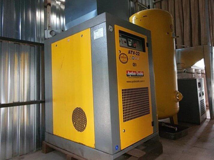 Aydın Trafo Atv 22 Kw. Vidalı Kompresör Makinesi (2014)