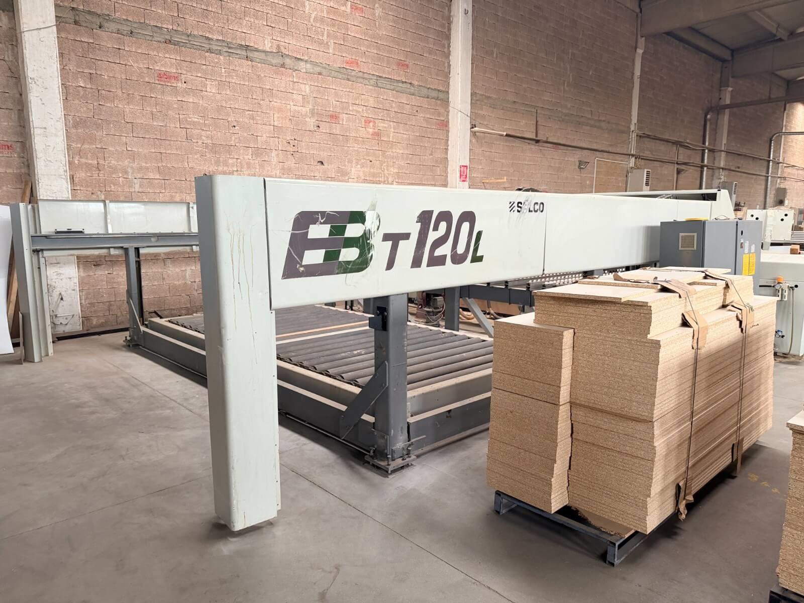 Biesse EBT 120 L Yandan Arkadan Yüklemeli Asansörlü Panel Ebatlama Makinesi (2005)