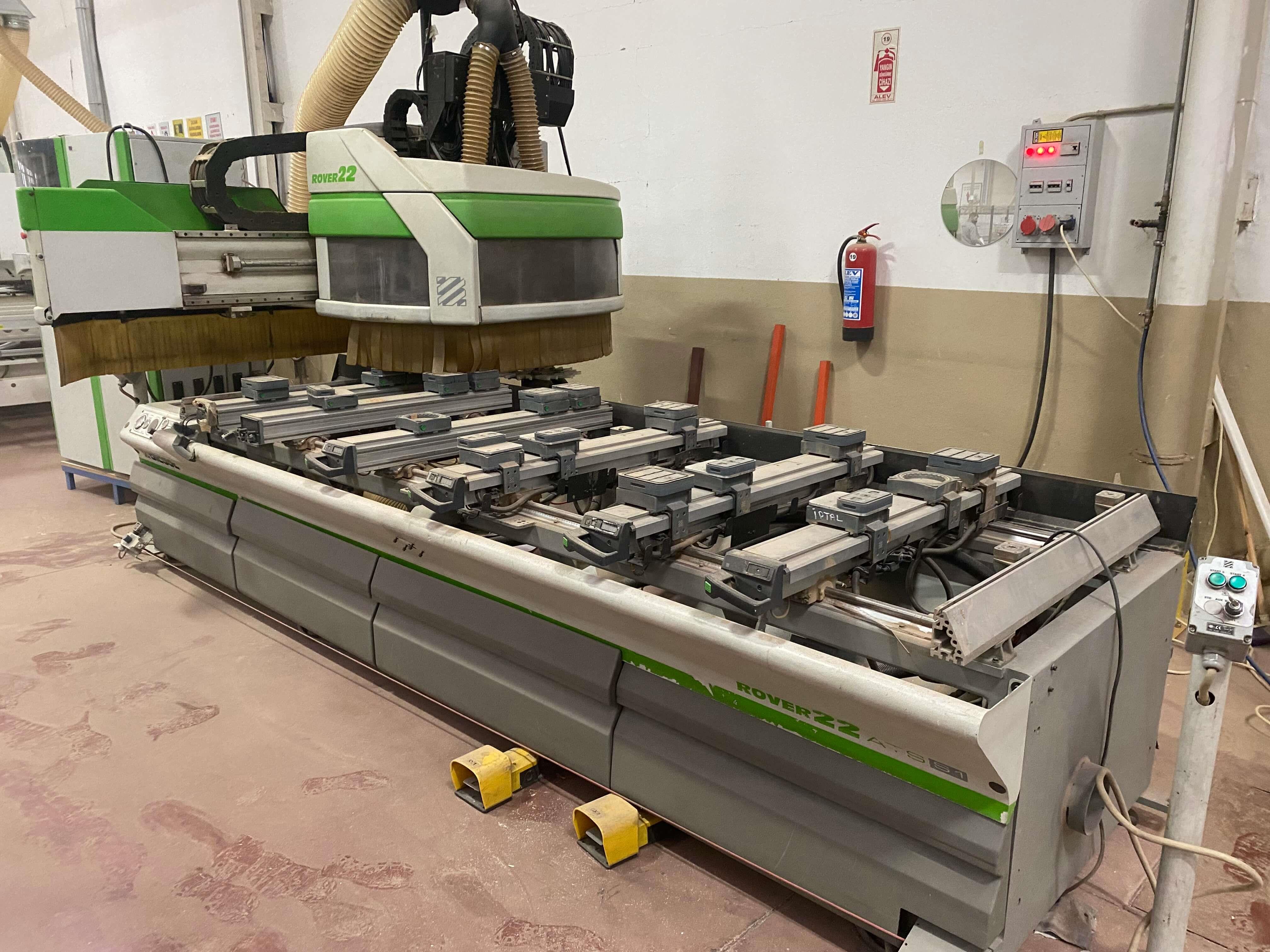 Biesse Rover 22 S Kapı Frezeli Cnc Makinesi (2004)