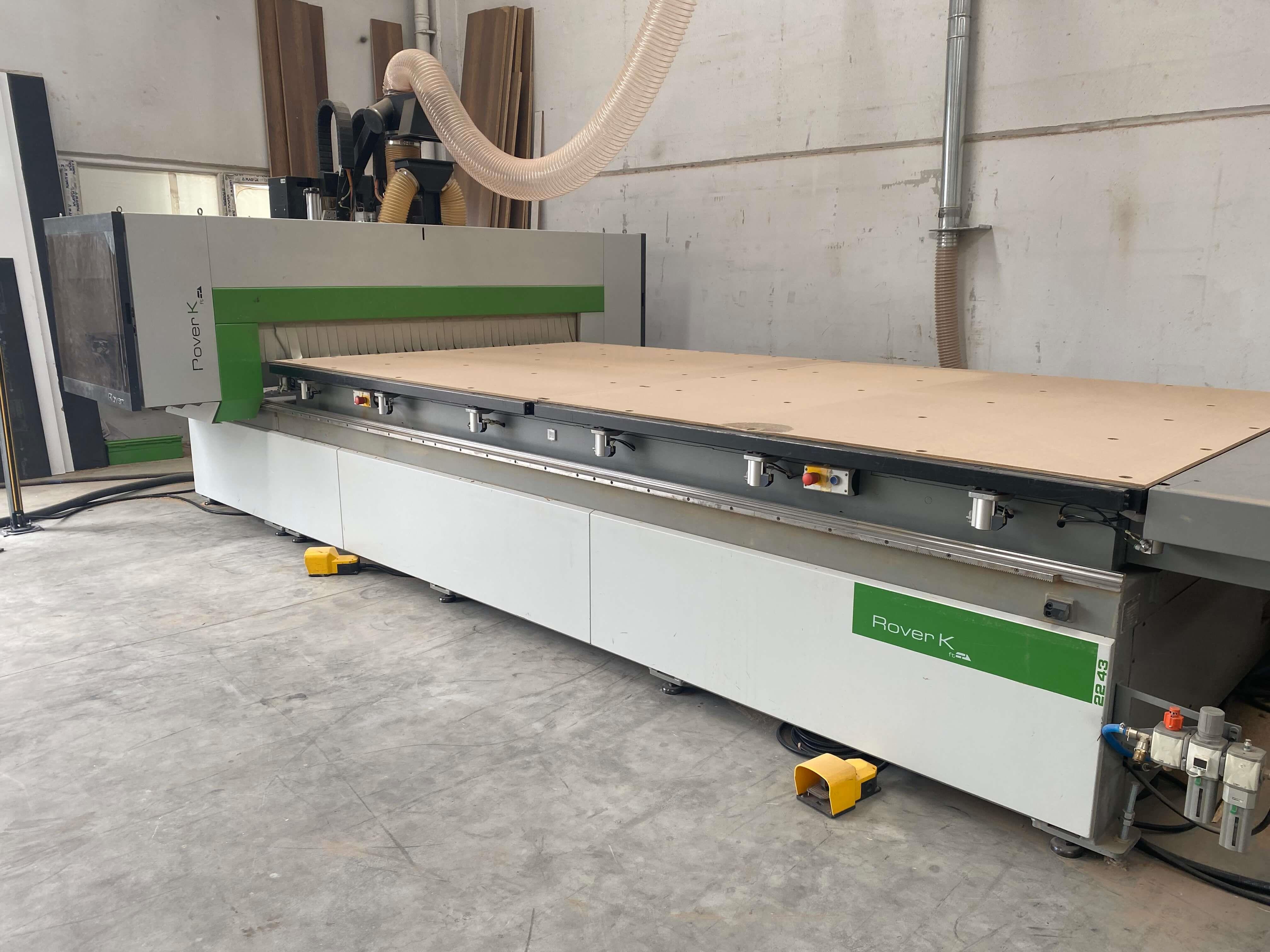 Biesse Rover K Ft 2243 Düz Tabla Cnc Router Makinesi (2017)