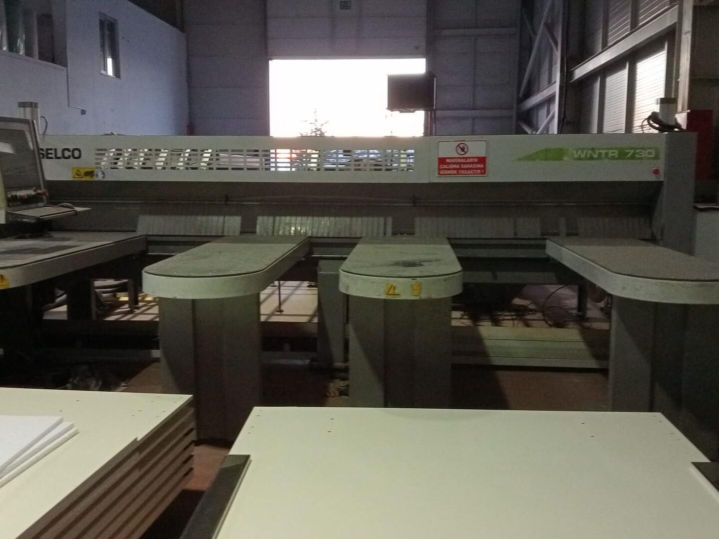 Biesse Selco Wntr 730 Asansörlü Çevirmeli Panel Ebatlama Makinesi (2014)
