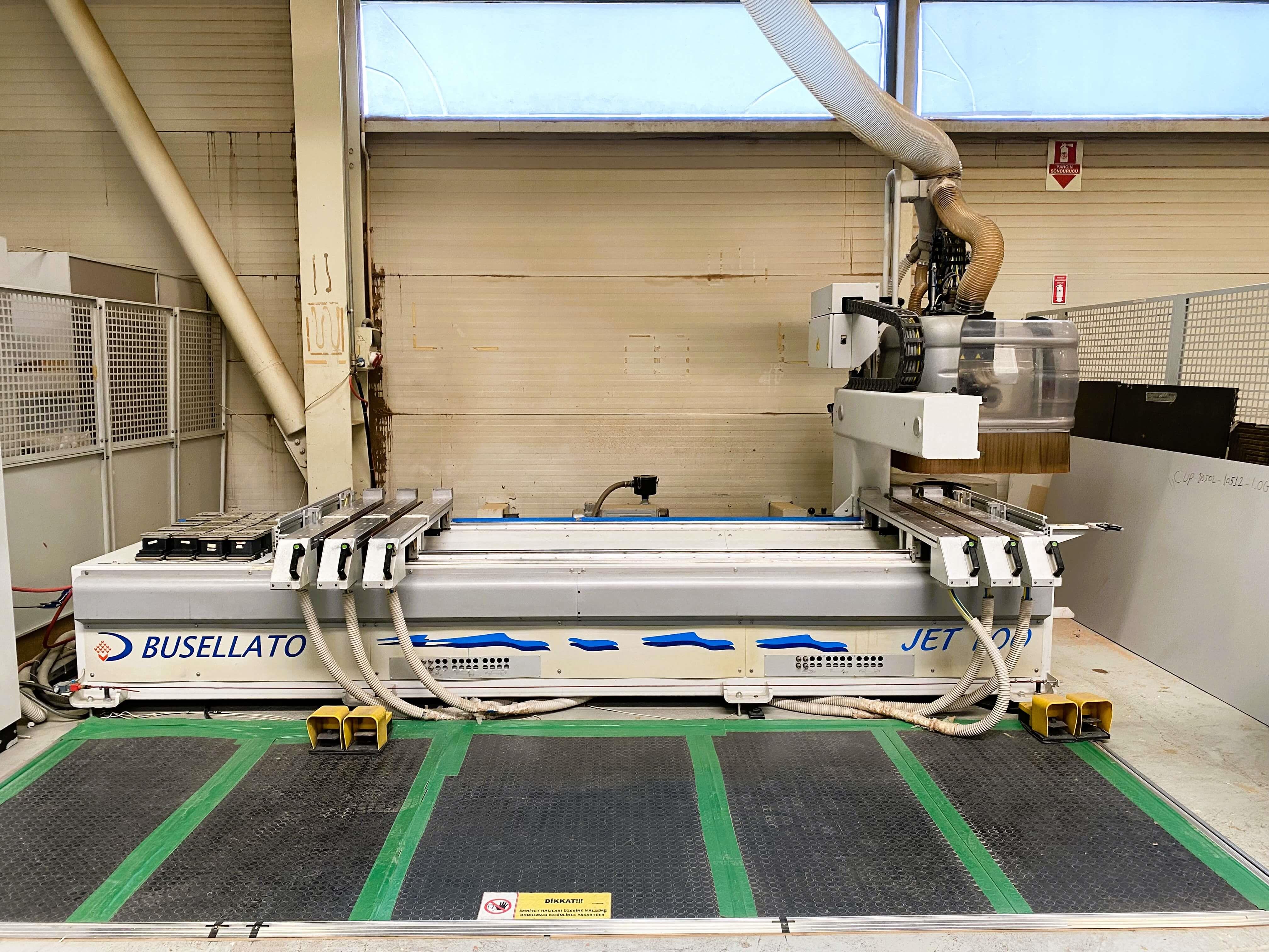 Busellato Jet 130 Yatay Kapı Frezeli Fincanlı Cnc Makinesi (2004)