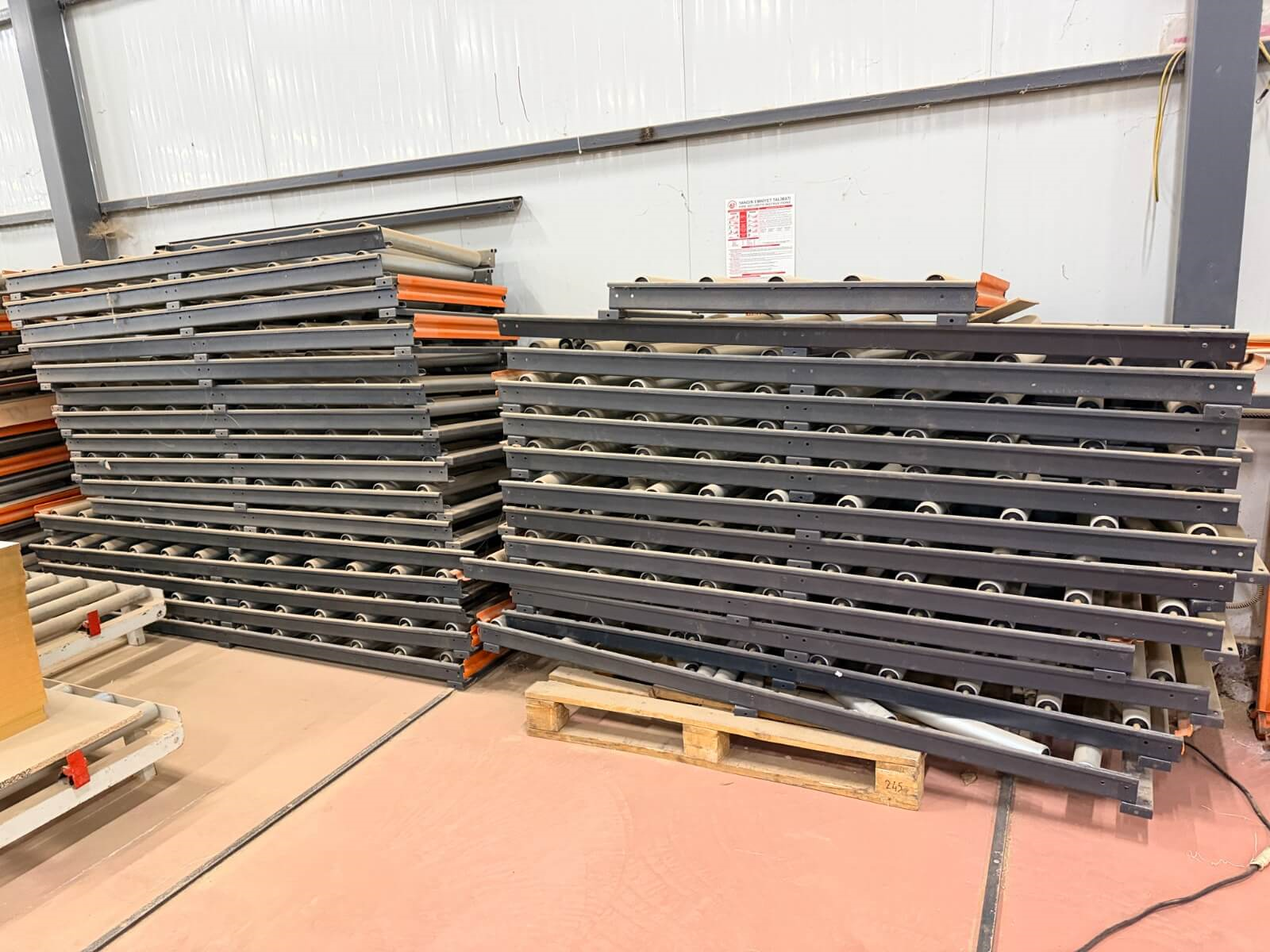 CANMAKSAN Rulolu Yer Aktarma Konveyör Sistemleri