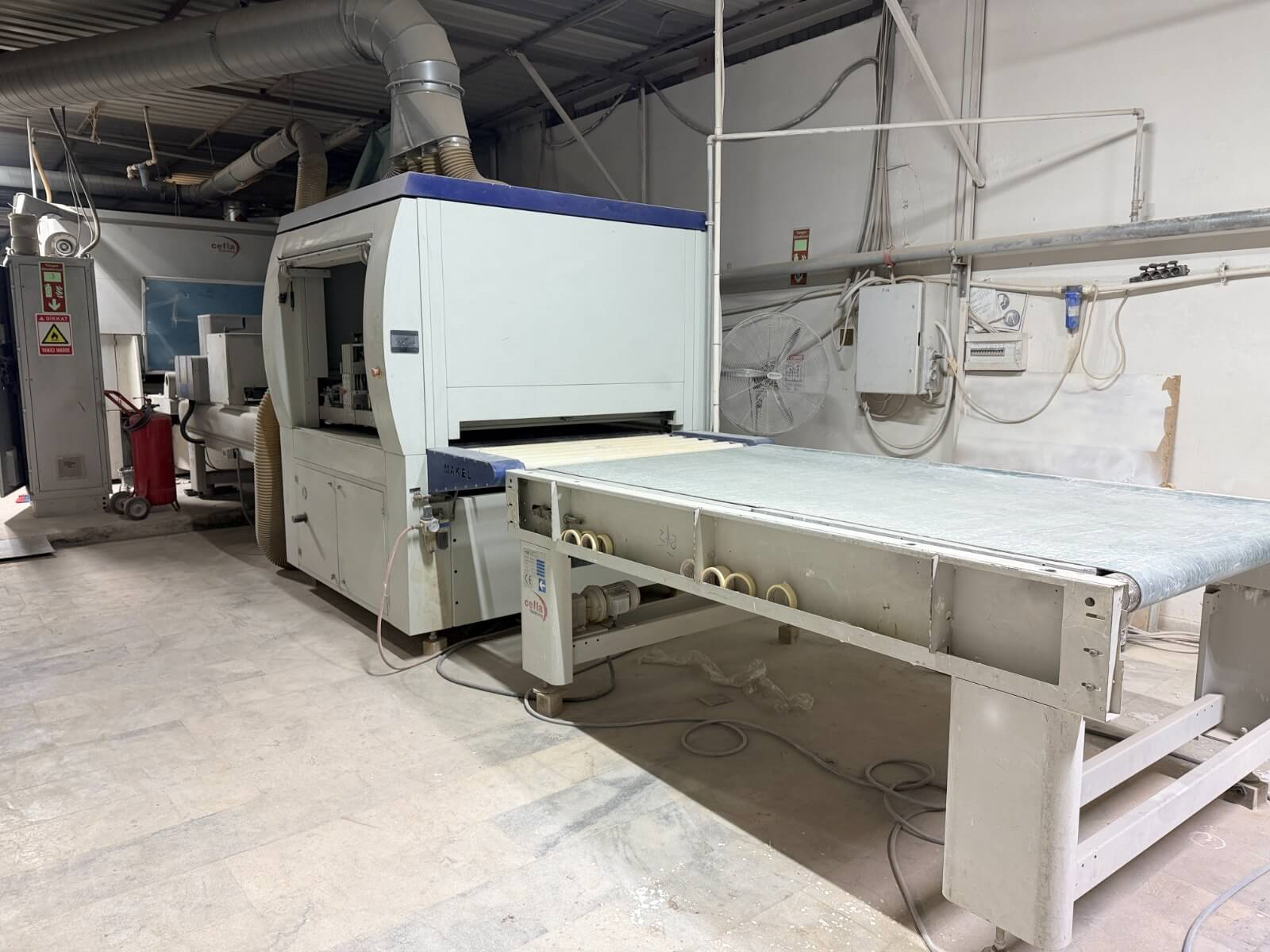 CEFLA Easy 2000/D Uv Kurutmalı Boya Atım Hattı (2006)