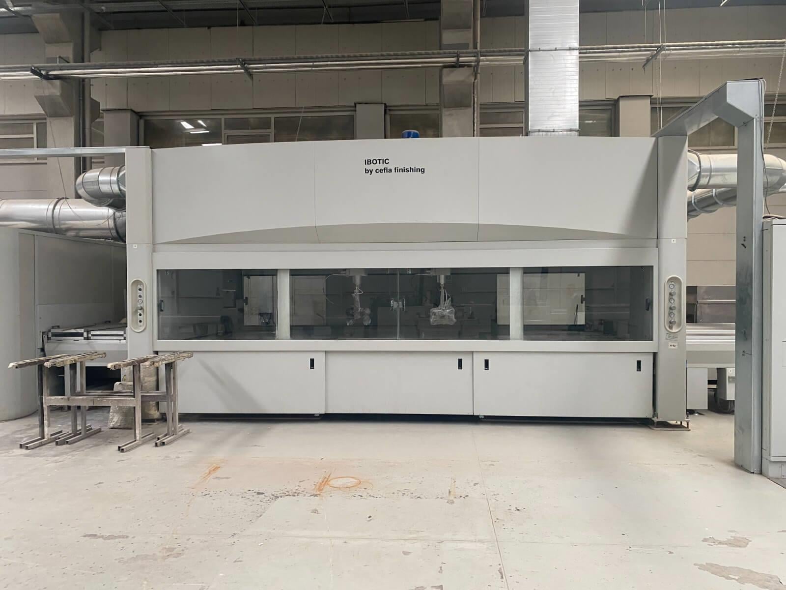 Cefla İbotic RU2WB UV-Tünel Boya Atım Makinesi (2013)