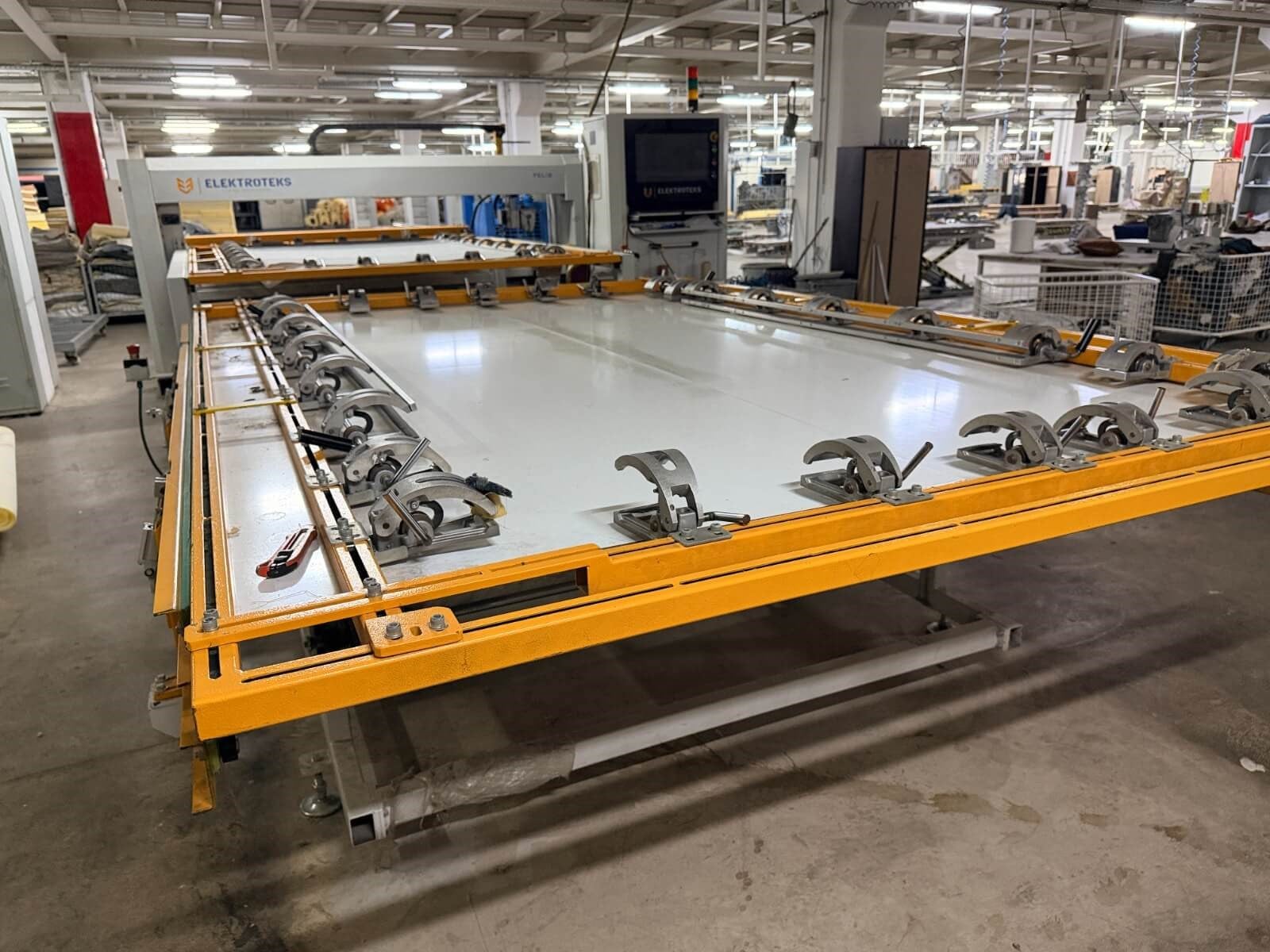 ELEKTROTEKS Felis Tek İğneli Çerçeve Tipi Kapitone Makinesi (2018)