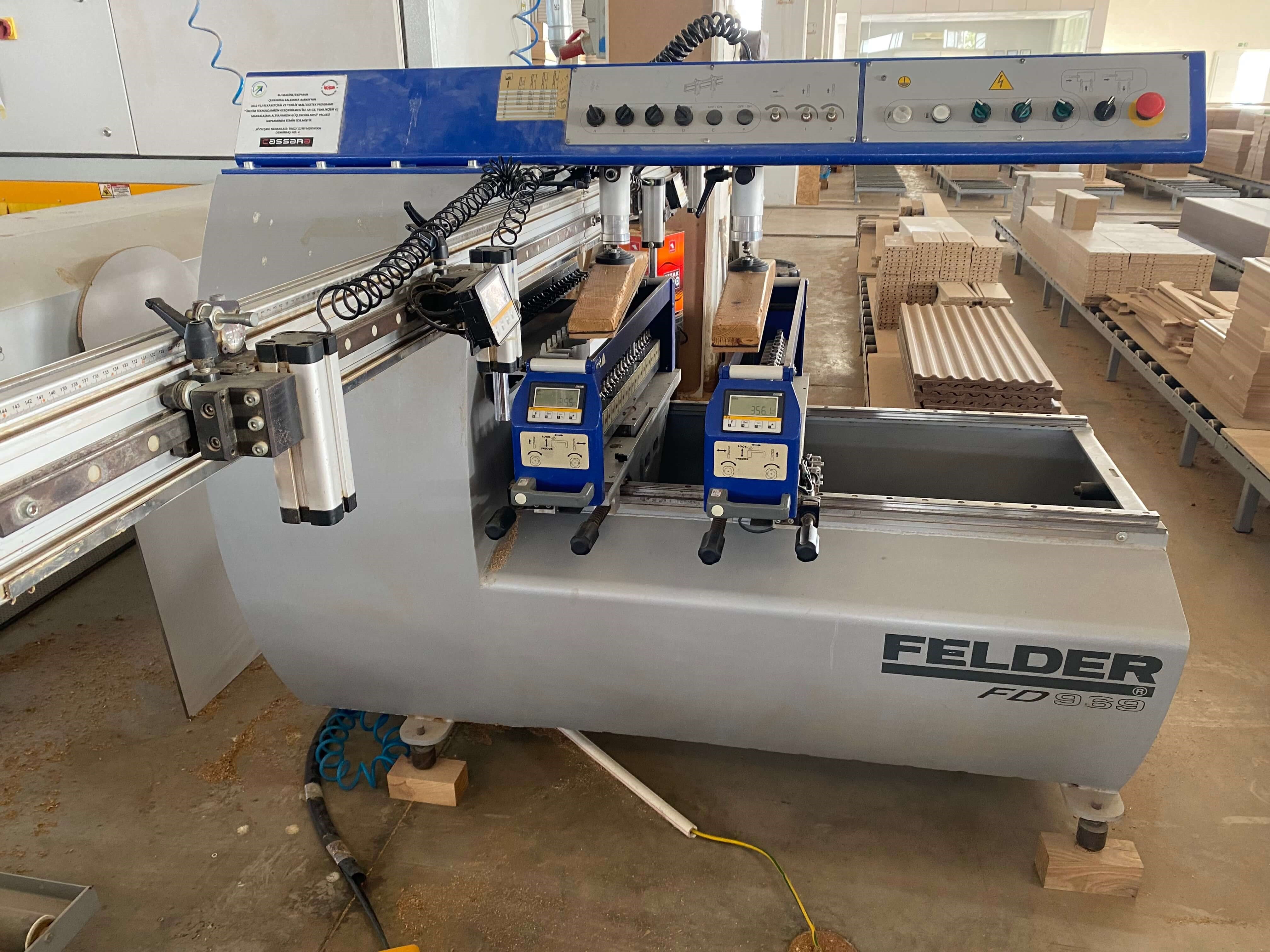 Felder FD 969 Digit 2+1 Delik Makinesi (2013)