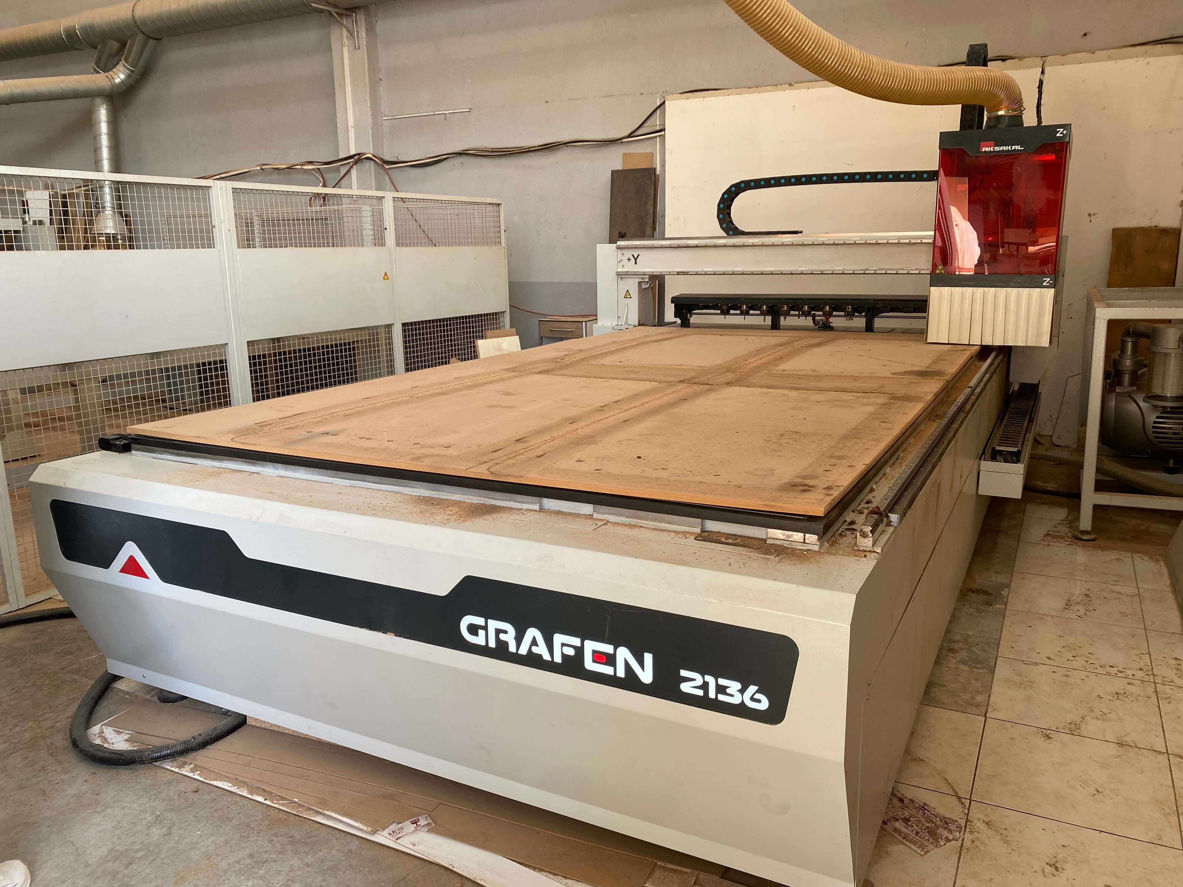 Grafen 2136 Düz Tabla Cnc Makinesi (2021)