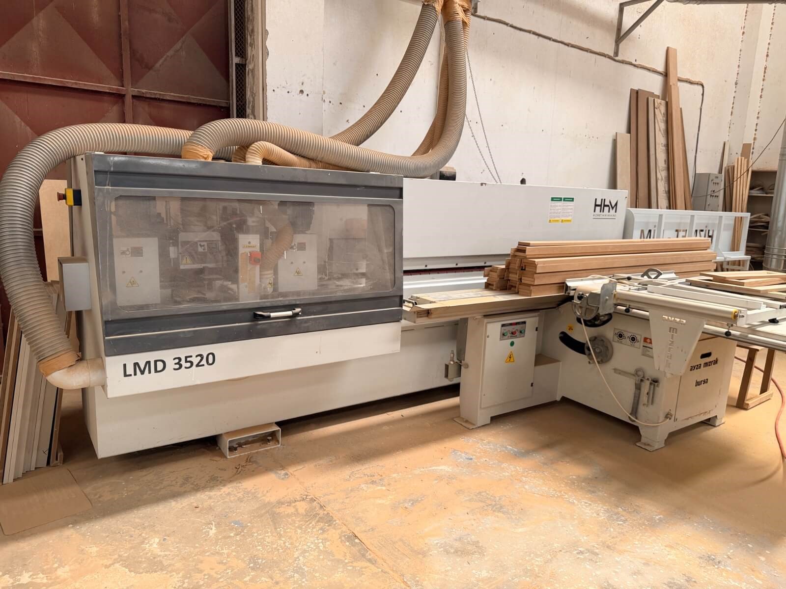 HİZMETHİM LMD 3520 Pervaz Yapıştırma Makinesi (2022)