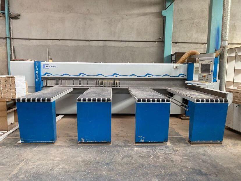 Holzma Optimat Hpp 380 / 43 / 43 Önden Yüklemeli Panel Ebatlama Makinesi (2006) 