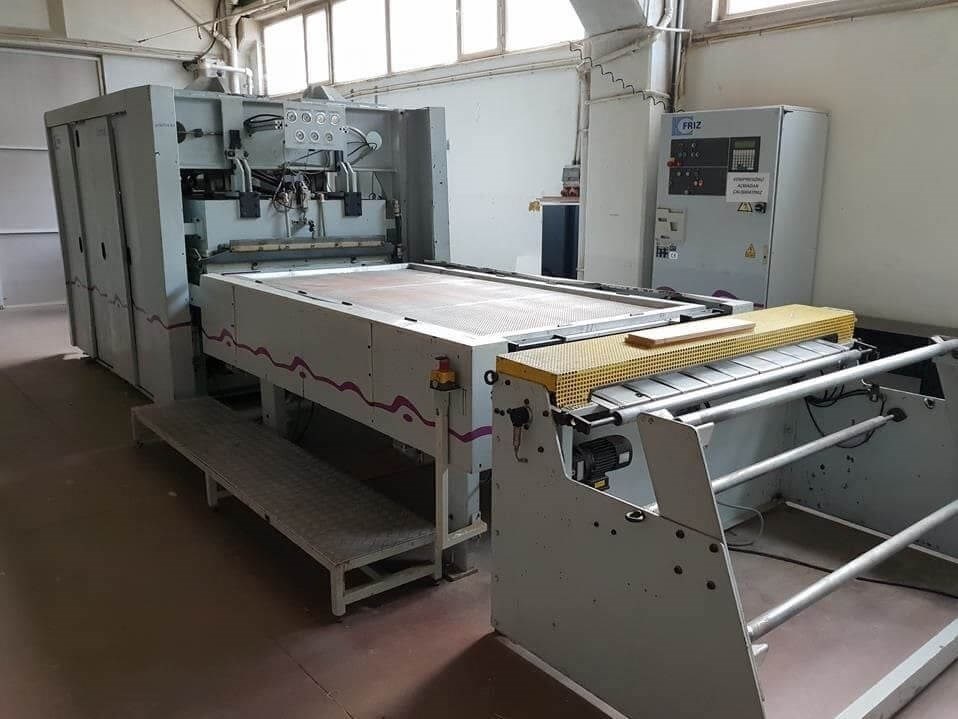 Homag Friz MFP 20/Mt/15/28 2 Tabla Balon Membran Pres Makinesi (2001)