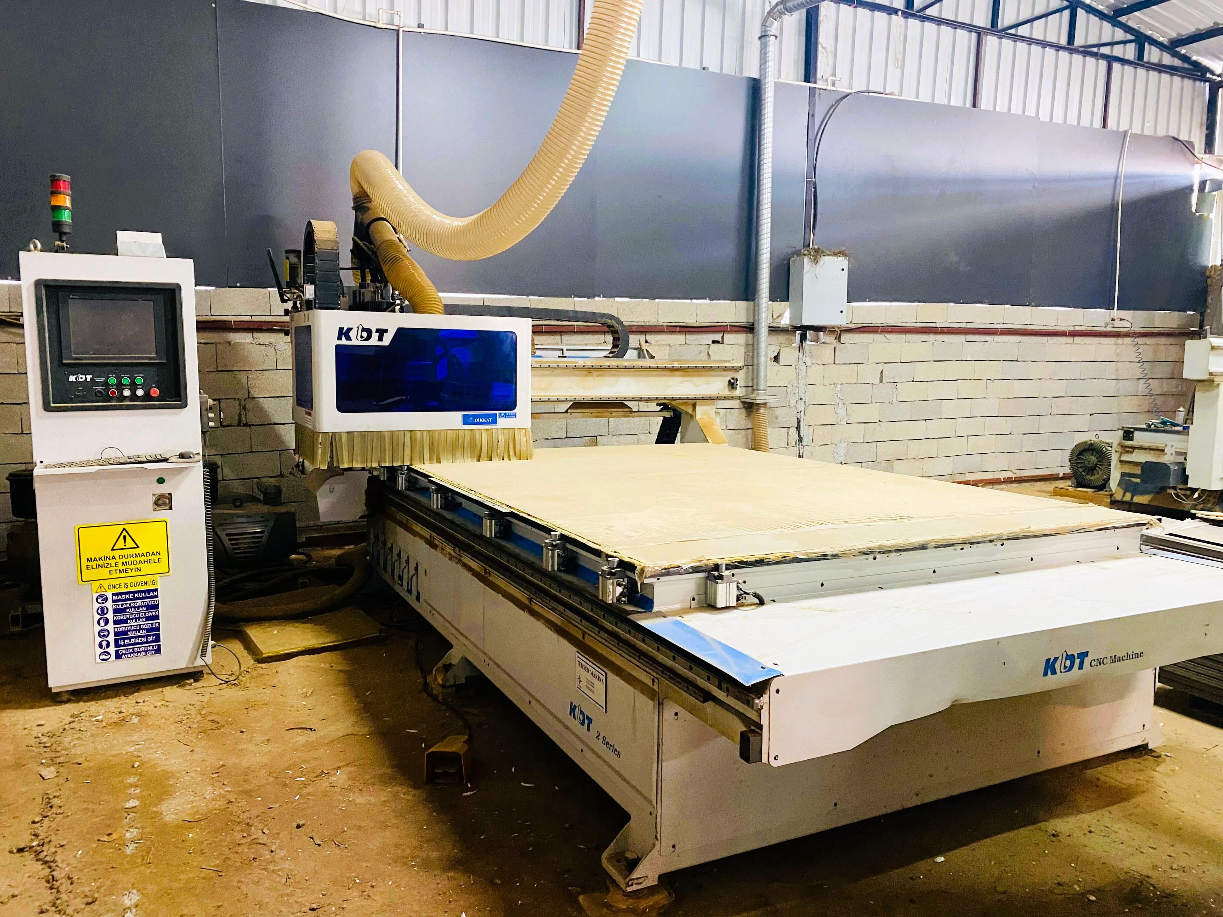 Kdt Kn 2710 E Düz Tabla Cnc Router Makinesi (2020)