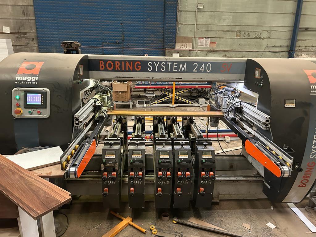 Maggi Boring System 240 7 Kafa Hat Delik Makinesi (2013)