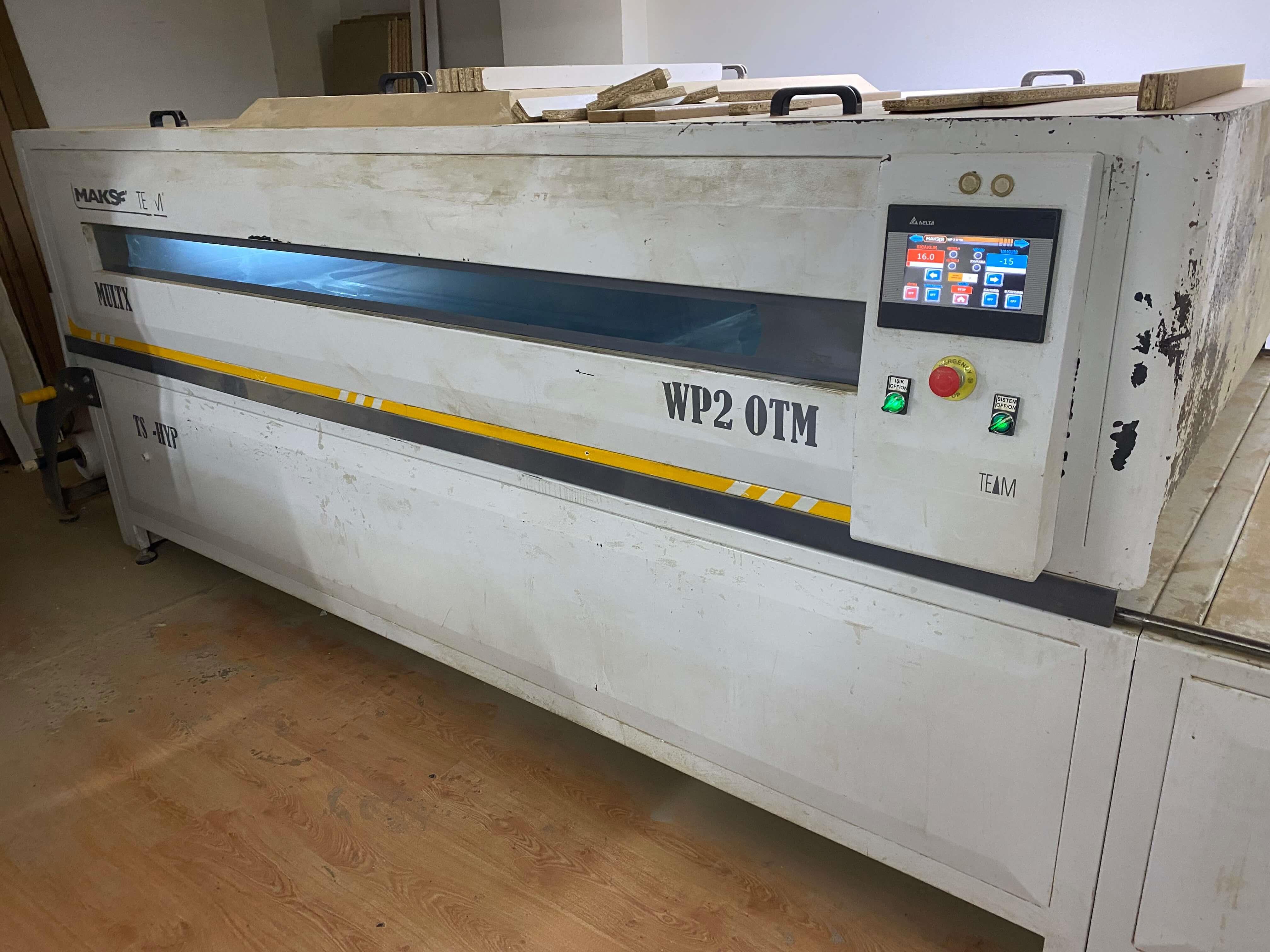 Makser WP2 Otm 2 Tabla Membran Pres Makinesi (2020)
