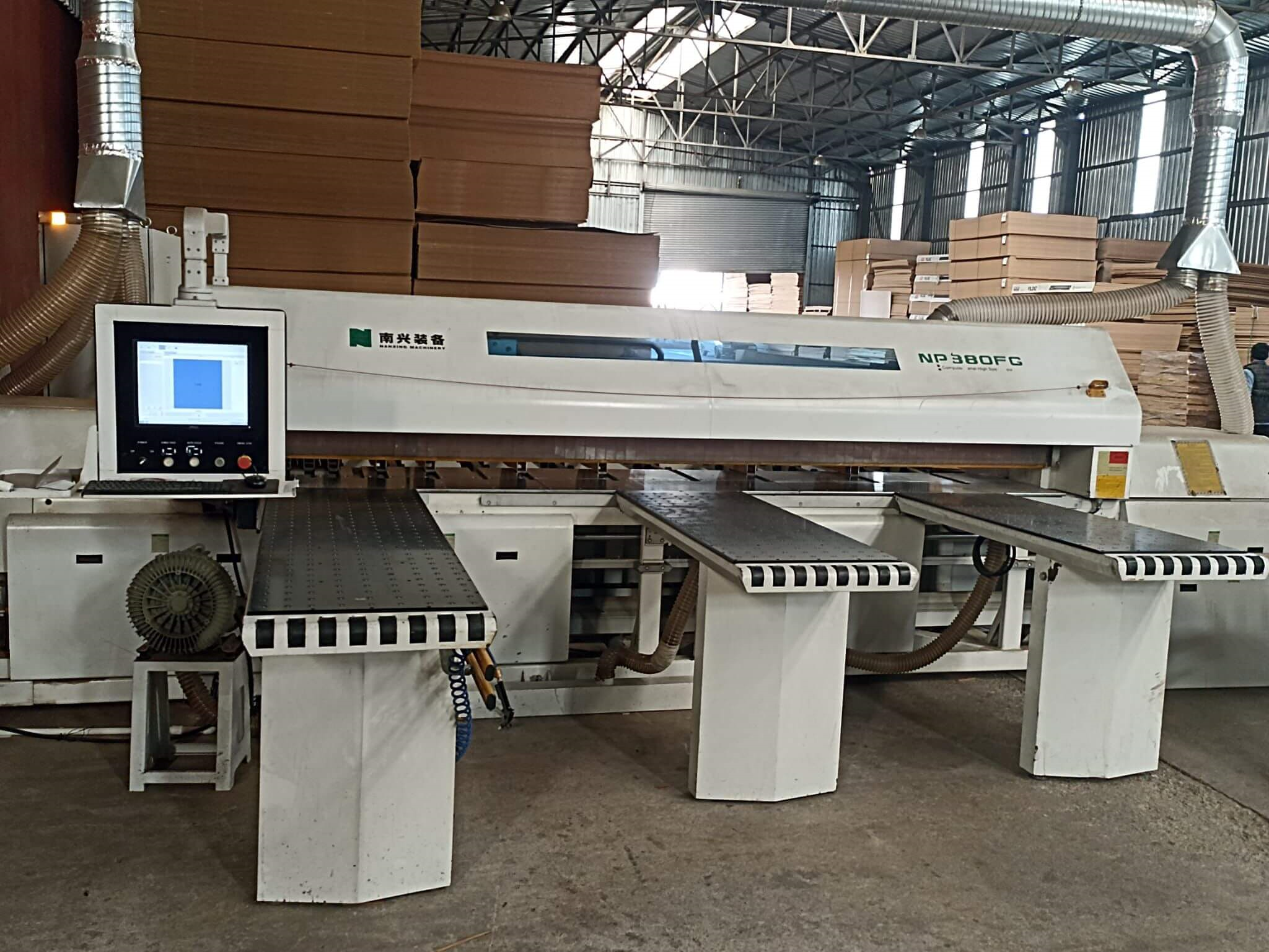 NANXİNG Np 380 Fg Önden Yüklemeli Panel Ebatlama Makinesi (2021)