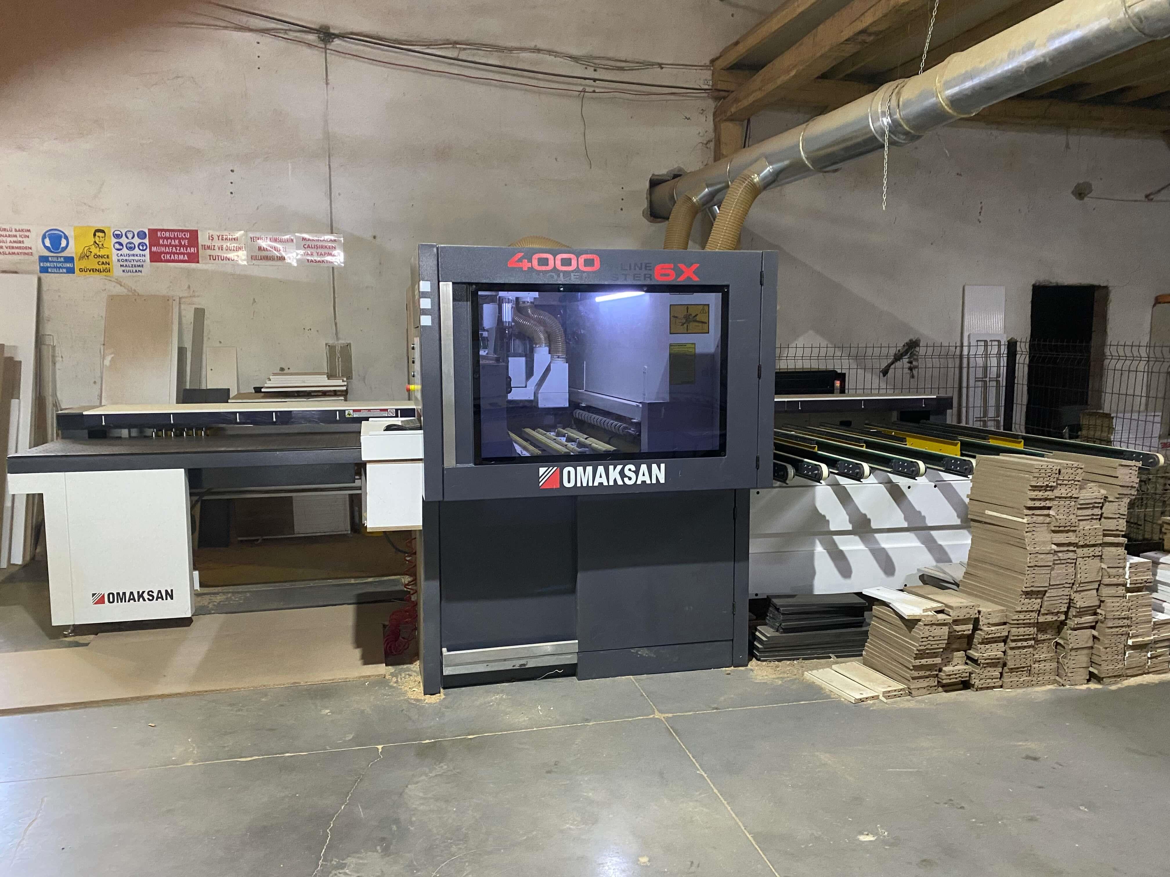Omaksan 4000 D-line 6X Cnc Delik Makinesi (2022)