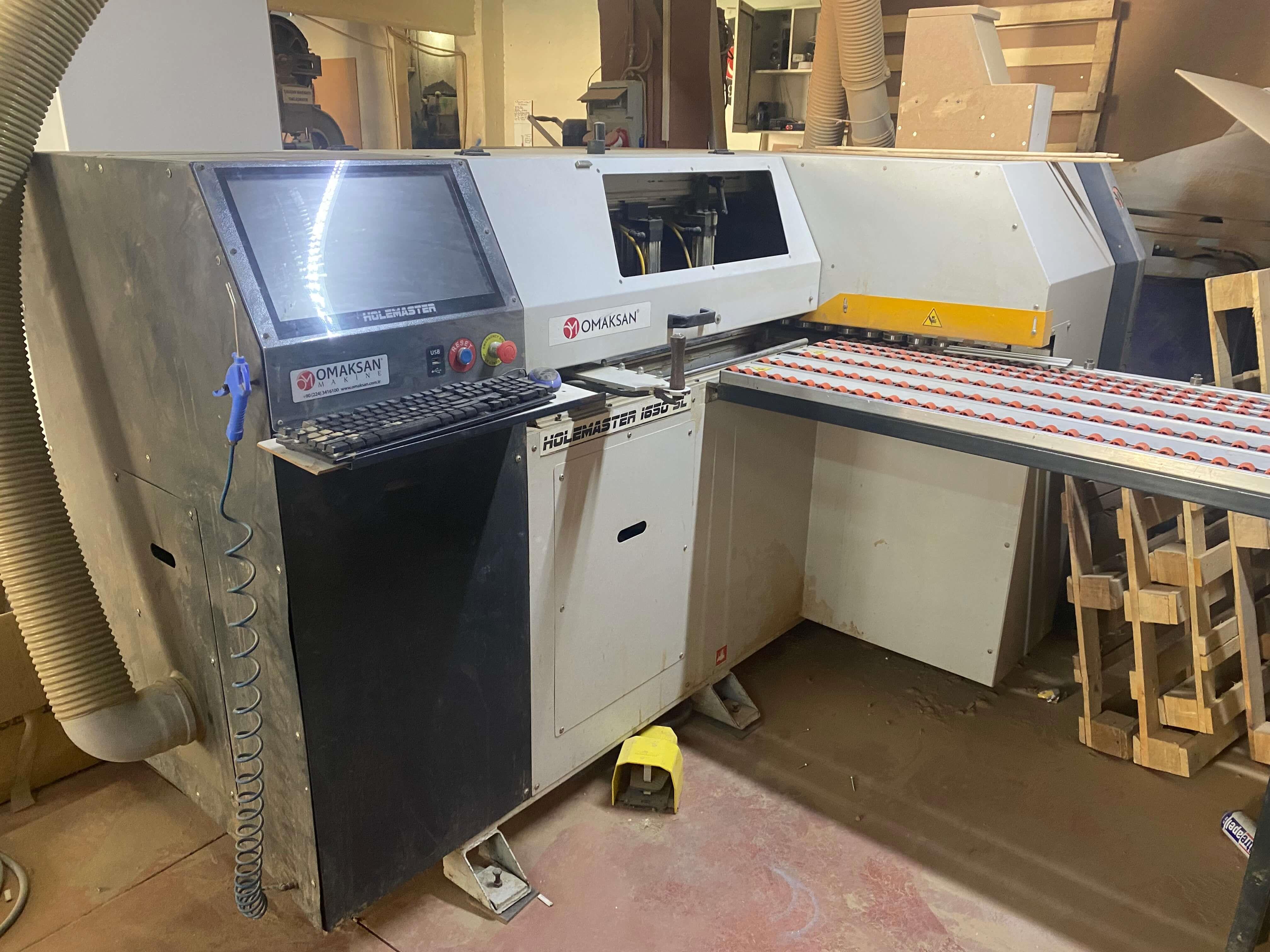 Omaksan Holemaster 1650 Sl Cnc Delik Makinesi (2015)