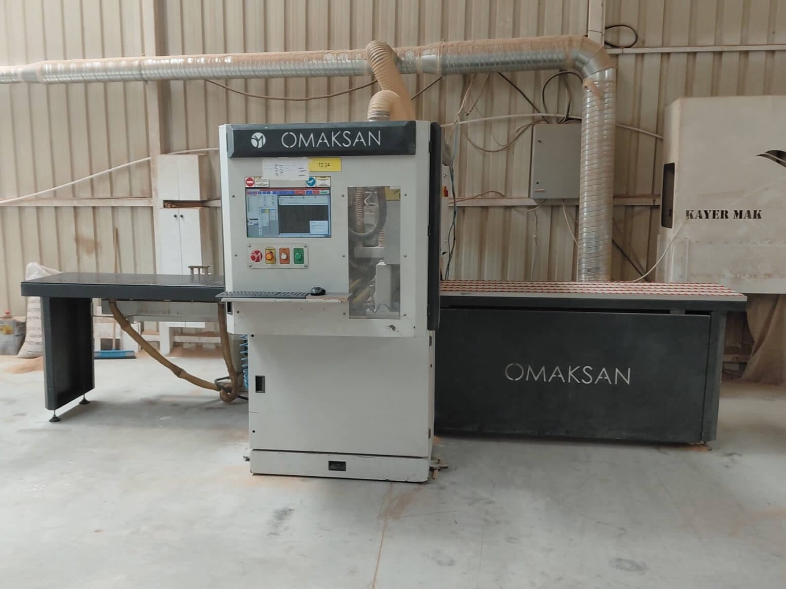 OMAKSAN Holemaster 4000 X-Line Cnc Delik Makinesi (2017)