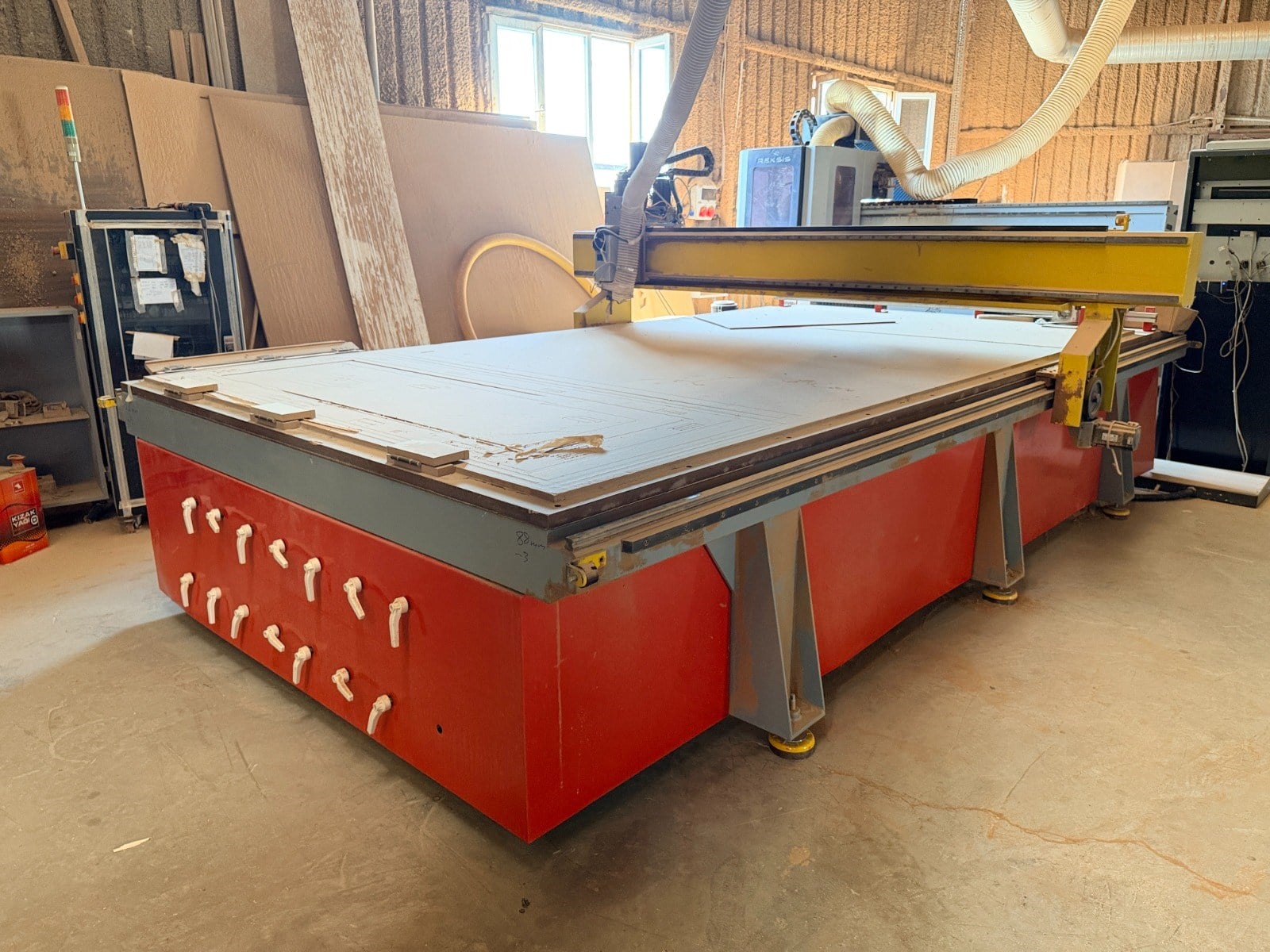 Özel Üretim Düz Tabla Cnc Router Makinesi
