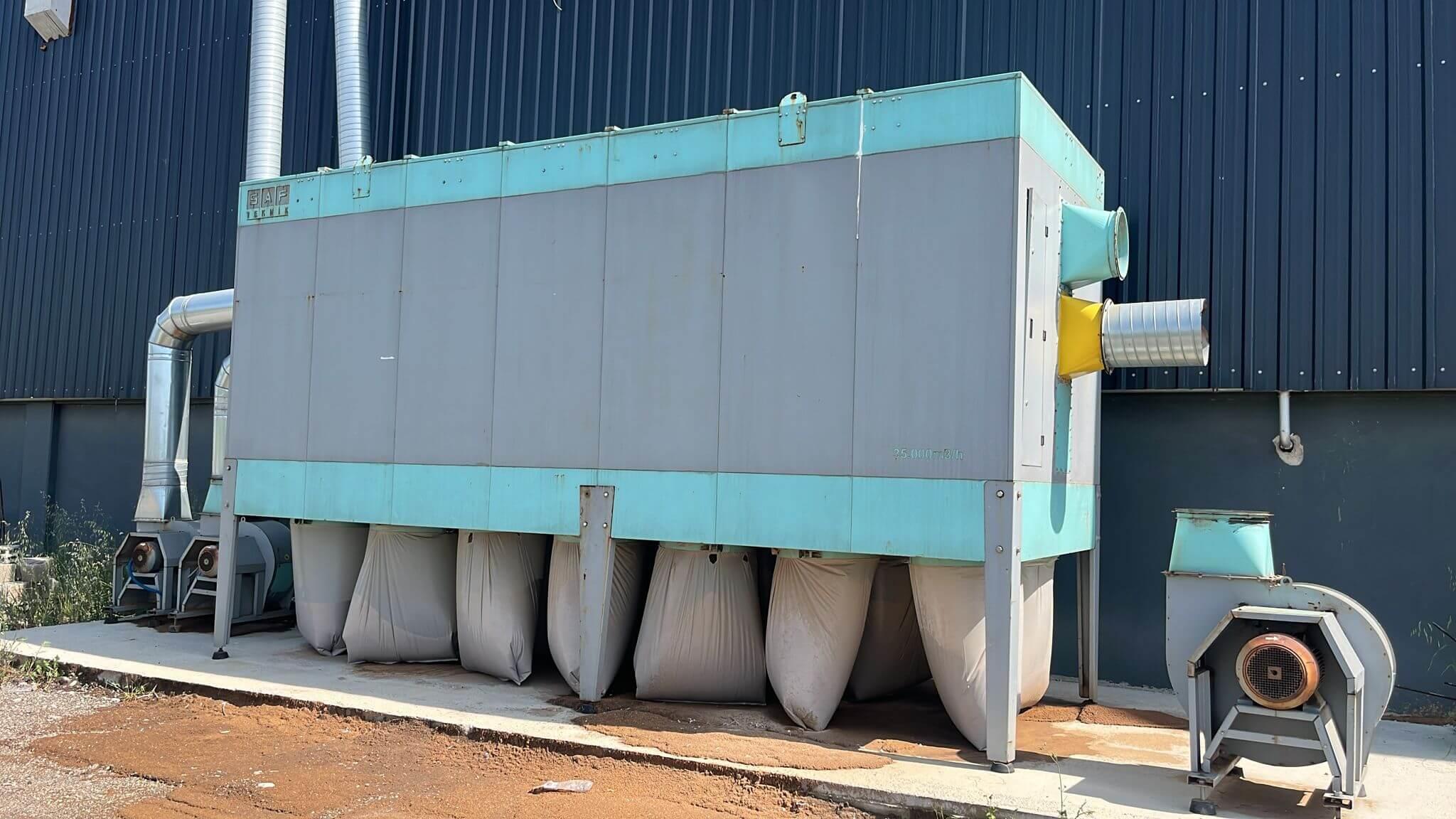 Saf Teknik 35.000 m3. Toz Toplama Makinesi (2017)