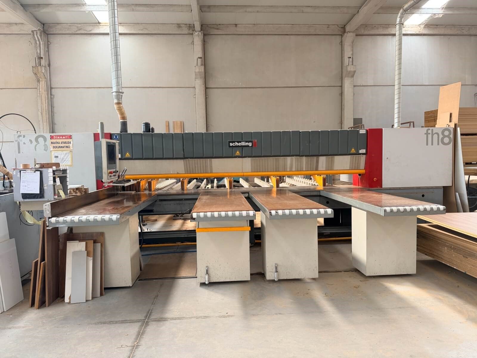SCHELLİNG FH 8 Asansörlü Panel Ebatlama Makinesi (2012)
