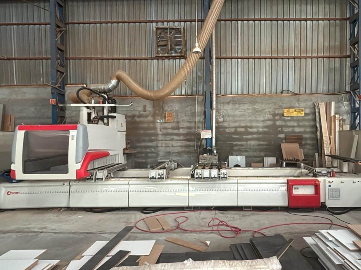 SCM Fora Tech Z5 5 Eksen Cnc Makinesi (2014)