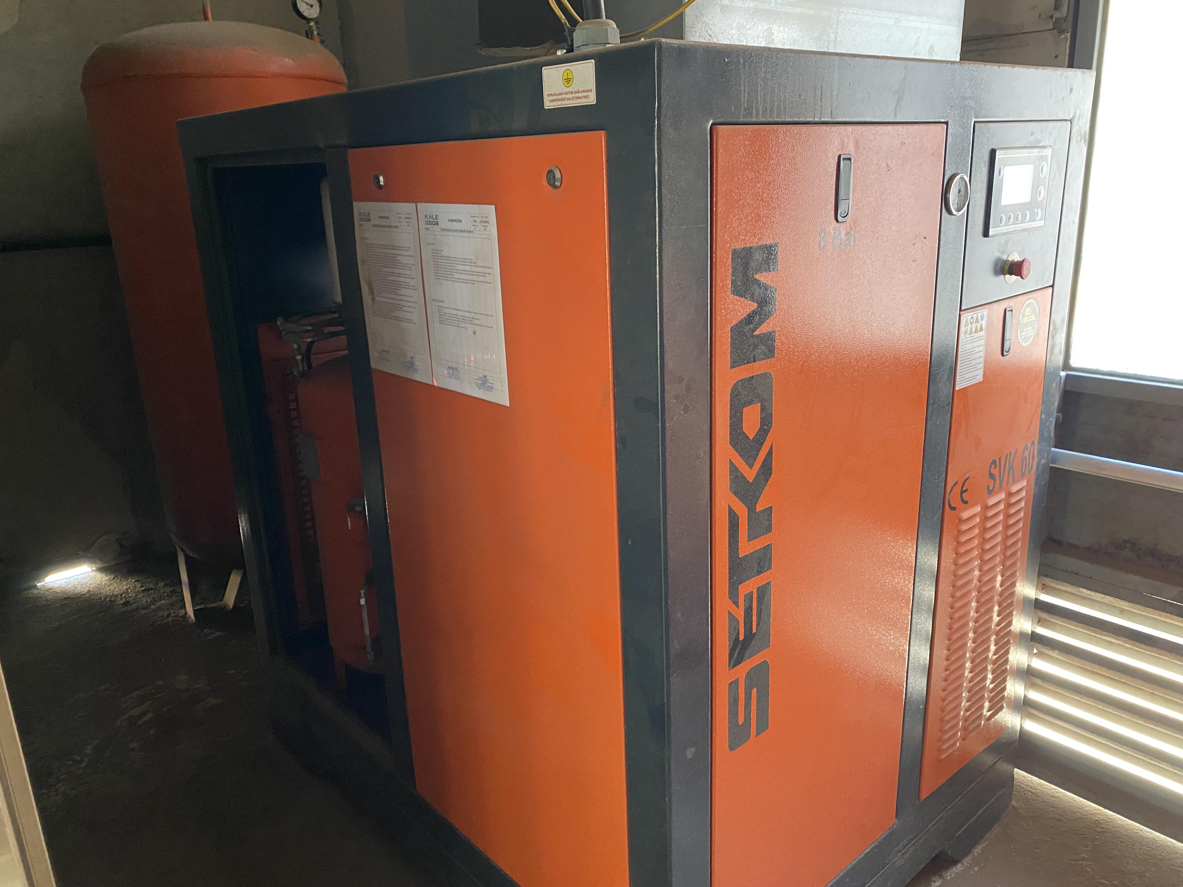 Setkom SVK 60 Kompresör Kurutucu - Tank Set (2016)
