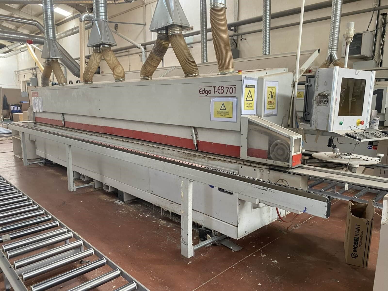 TURANLAR Teb 701 Kenar Bantlama Makinesi (2016)