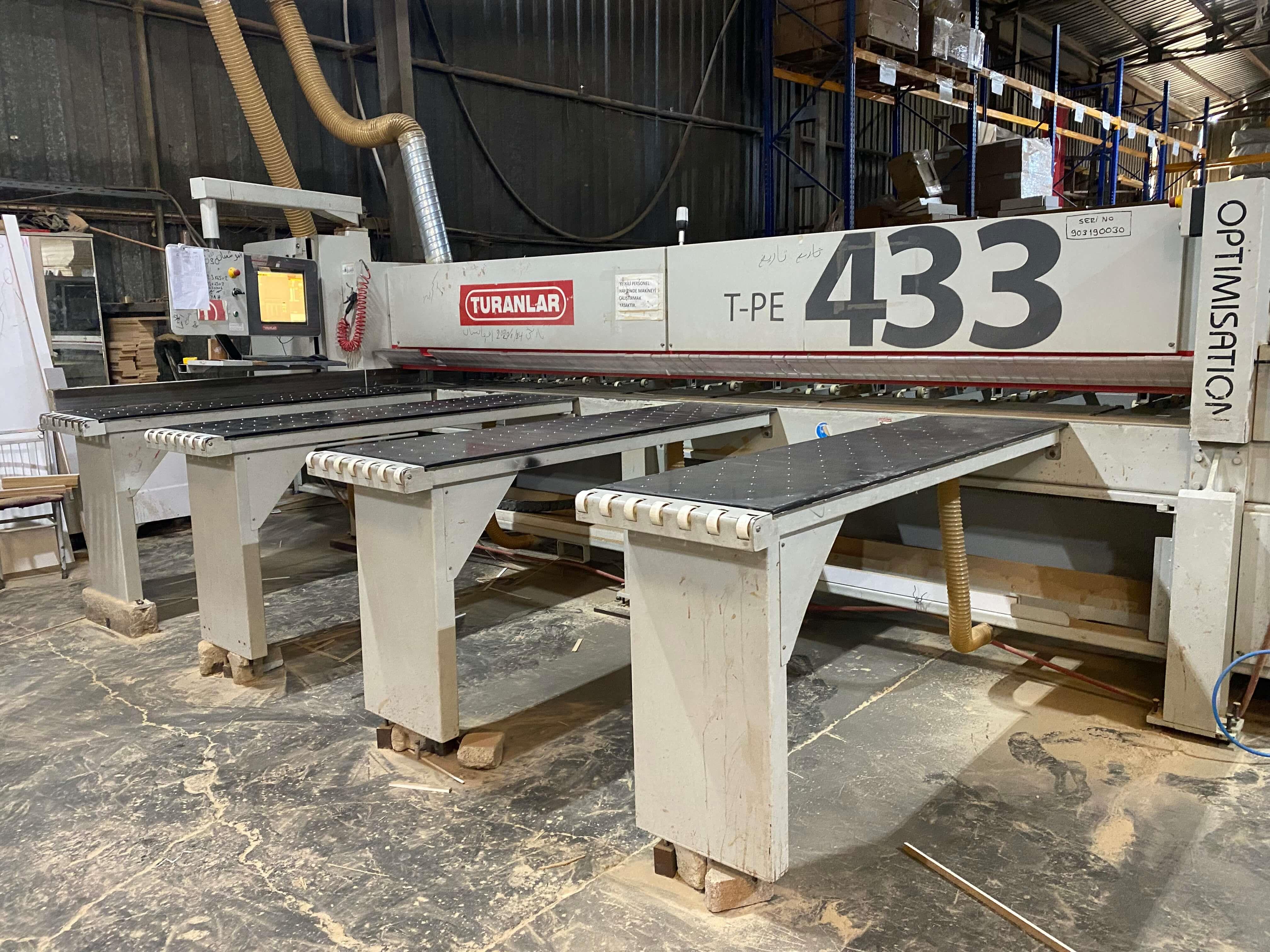 Turanlar Tpe 433 Panel Ebatlama Makinesi  (2019)