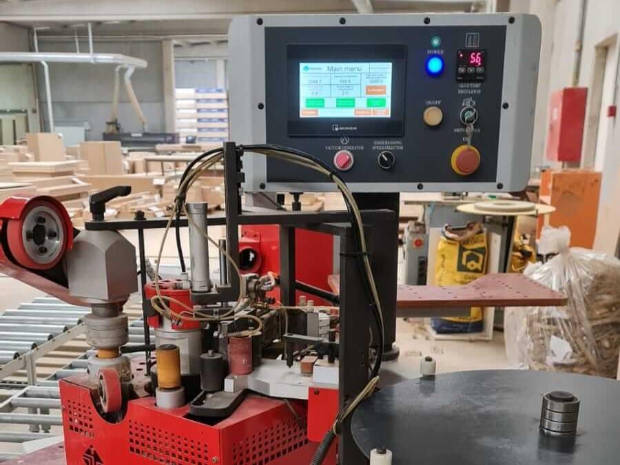 Unisunx MFZ 450 Otomatik Eğri Kenar Yapıştırma Temizleme Makinesi (2017)
