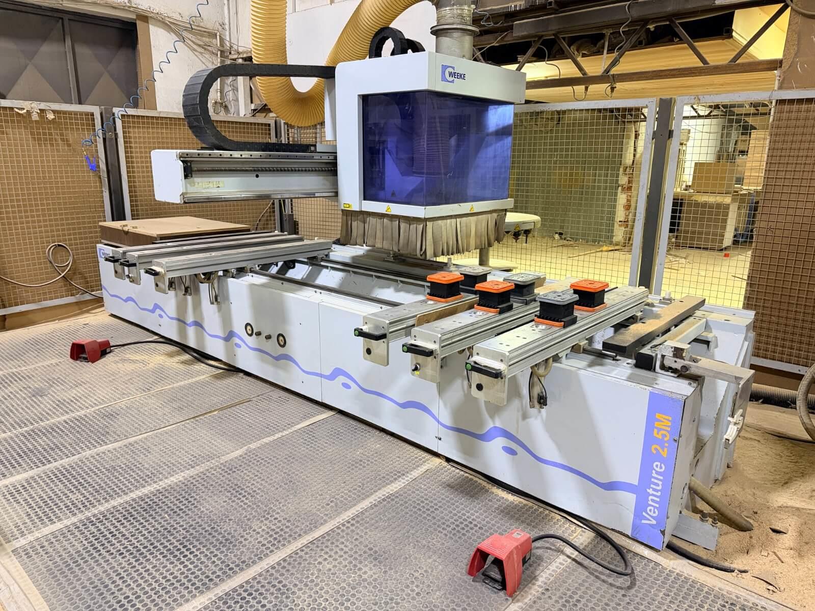 Weeke Optimat Bhc Venture 2.5M Cnc Makinesi (2007)