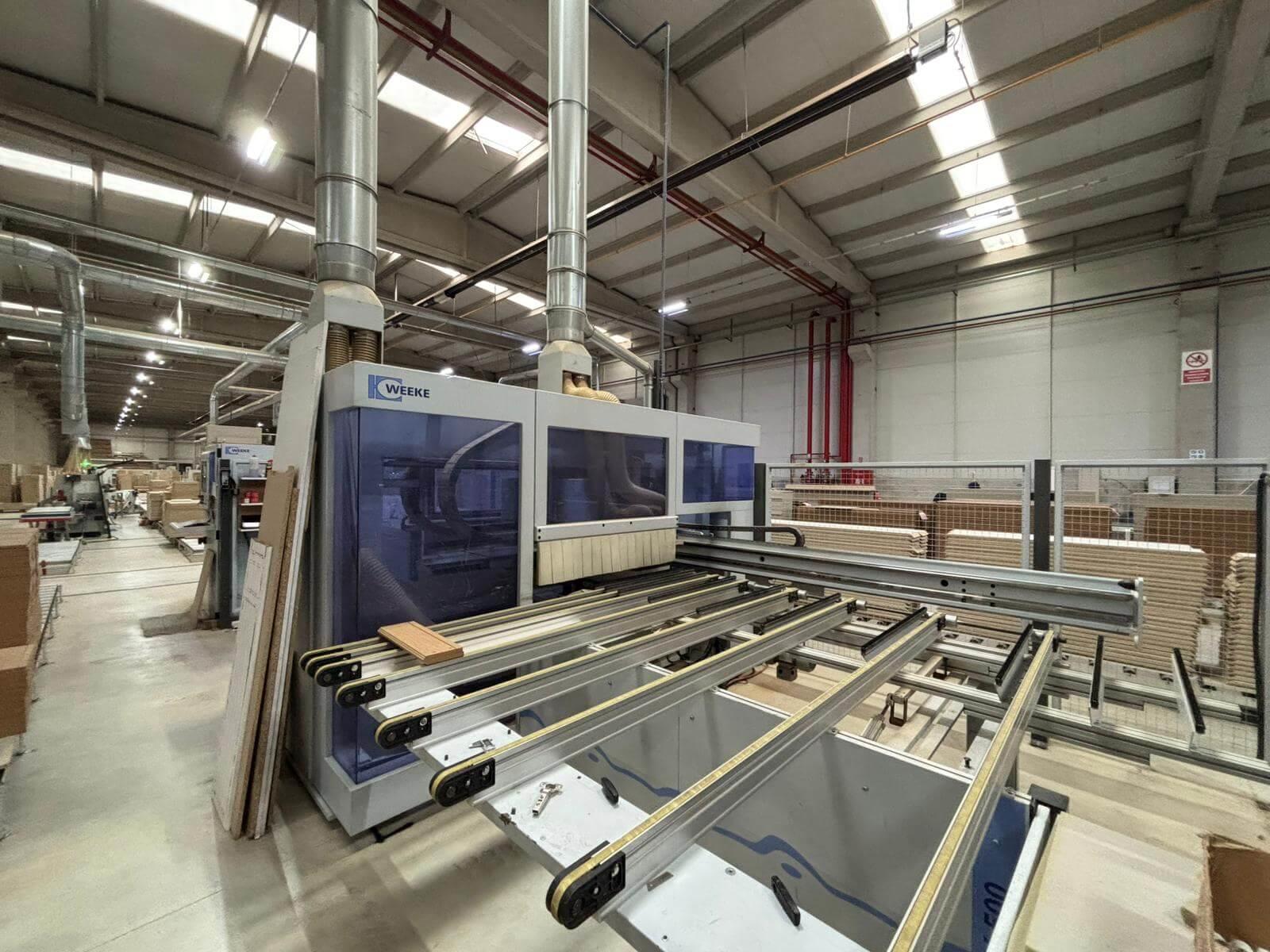 Weeke Optimat Bhx 500 Cnc Makinesi (2014)