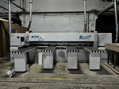 KDT Ks 838 Önden Yüklemeli Panel Ebatlama Makinesi (2018)