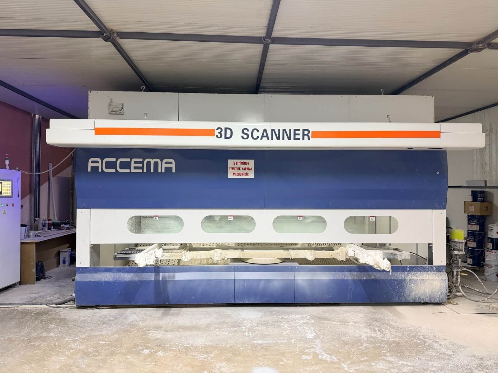 ACCEMA 3 D Scanner Boya Atım Yüzey Boyama Makinesi (2025)