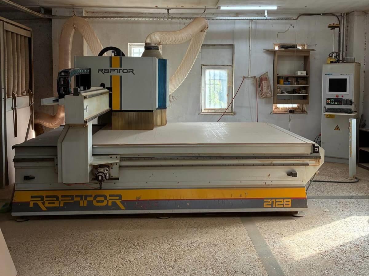 Aes Raptor 2128 Düz Tabla Cnc Makinesi (2014)