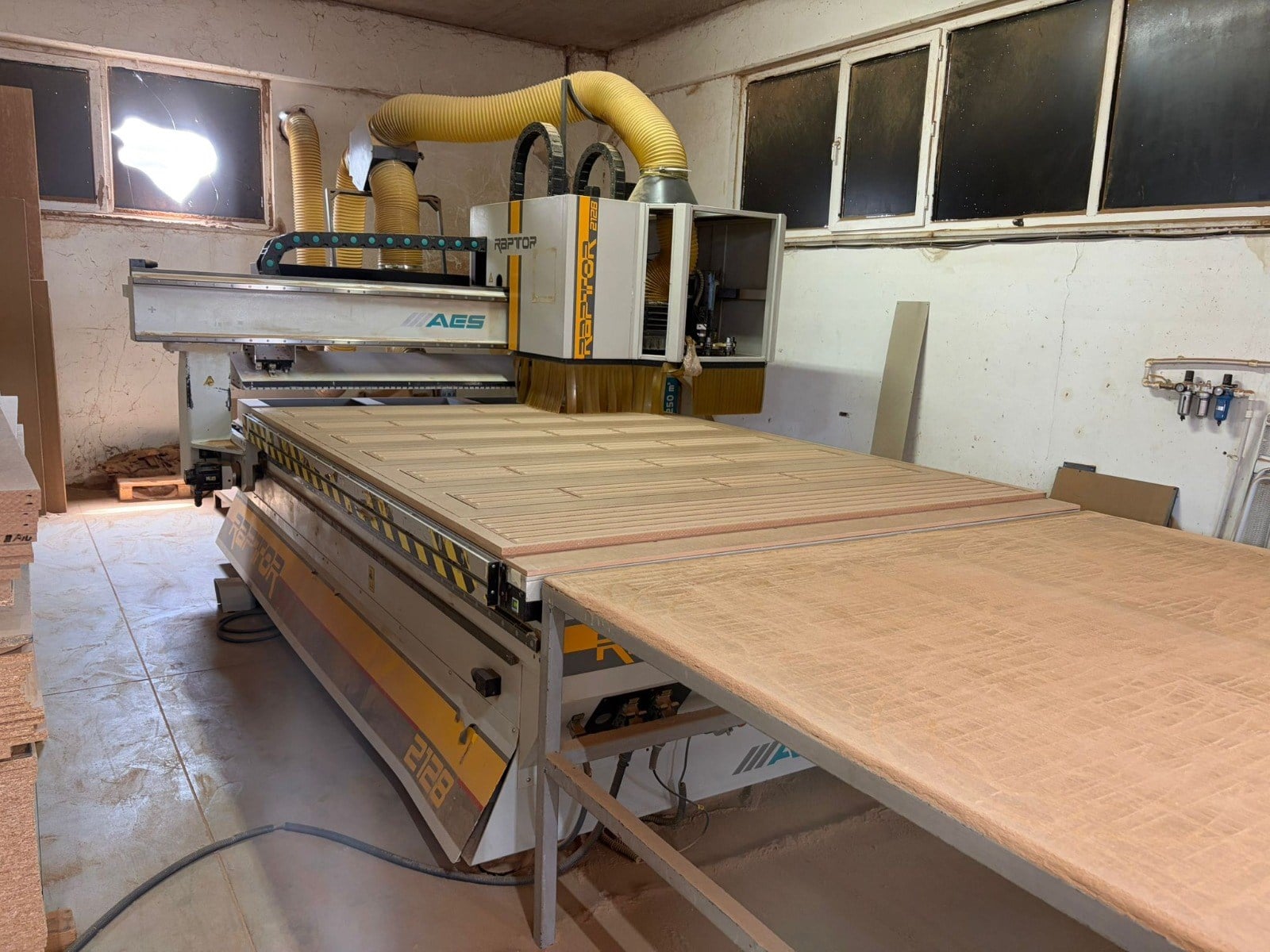 AES Raptor 2128 Düz Tabla Cnc Makinesi (2016)