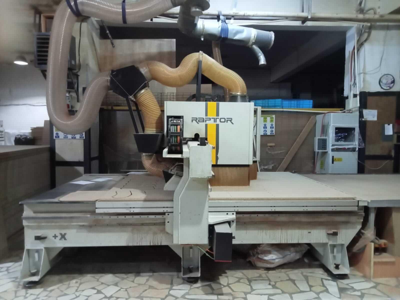 Aes Raptor 2128 Süpürmeli Cnc Makinesi (2012)