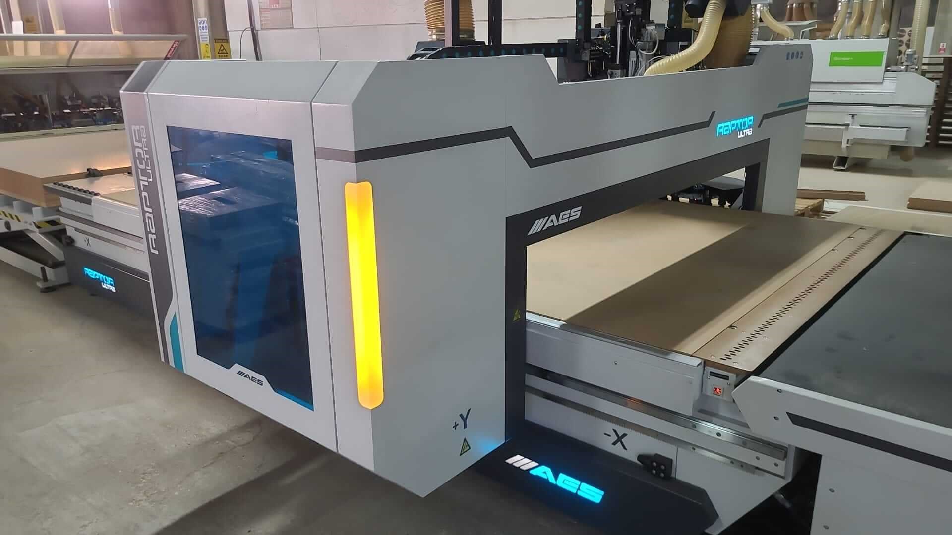 Aes Raptor Ultra Line 2142 Yüklemeli Boşaltmalı Cnc (2020)