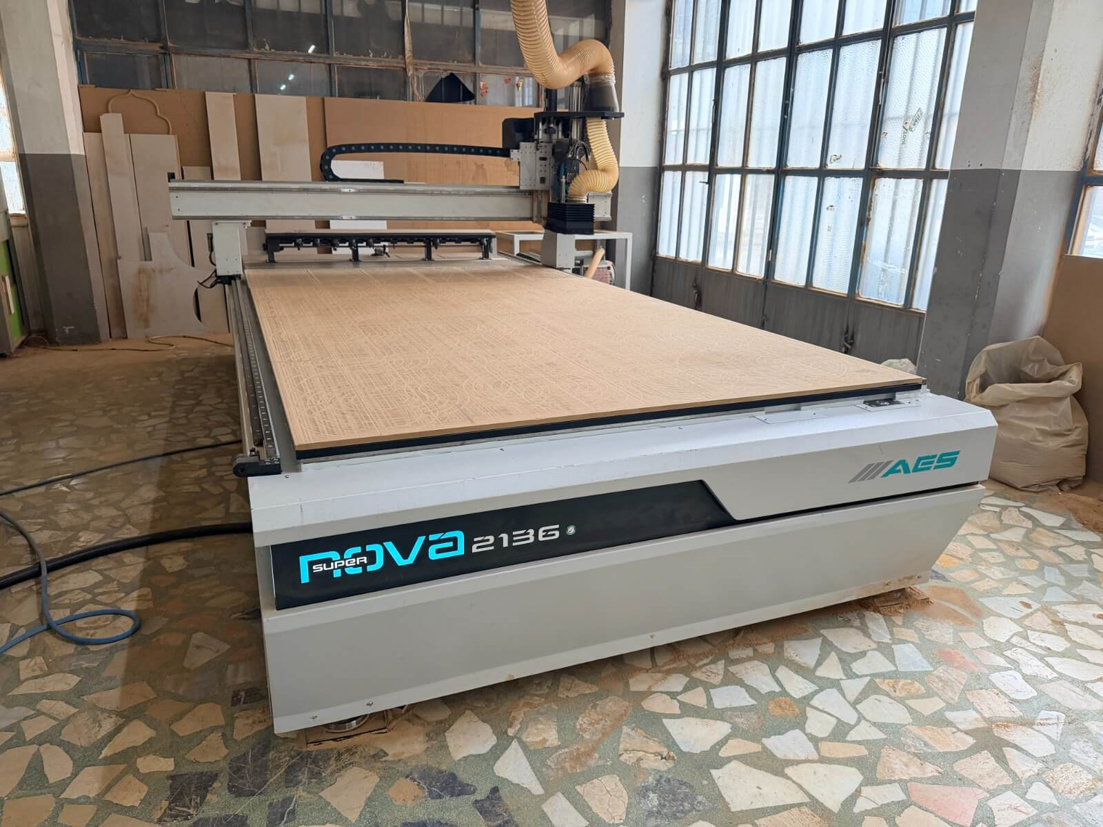 ノッコ様用です•*¨*•.¸¸♬︎ AES Süper Nova 2136 Düz Tabla Cnc Makinesi (2021) I Marcus Makine