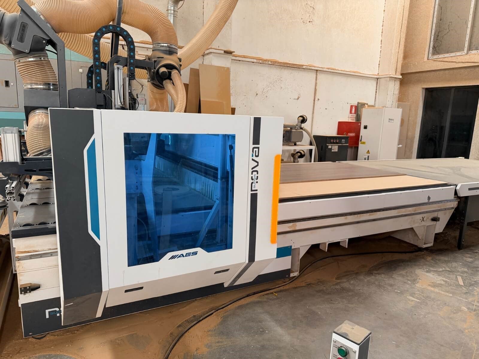 AES Süper Nova Line Yükleme Boşaltma Hat Cnc Makinesi (2023)