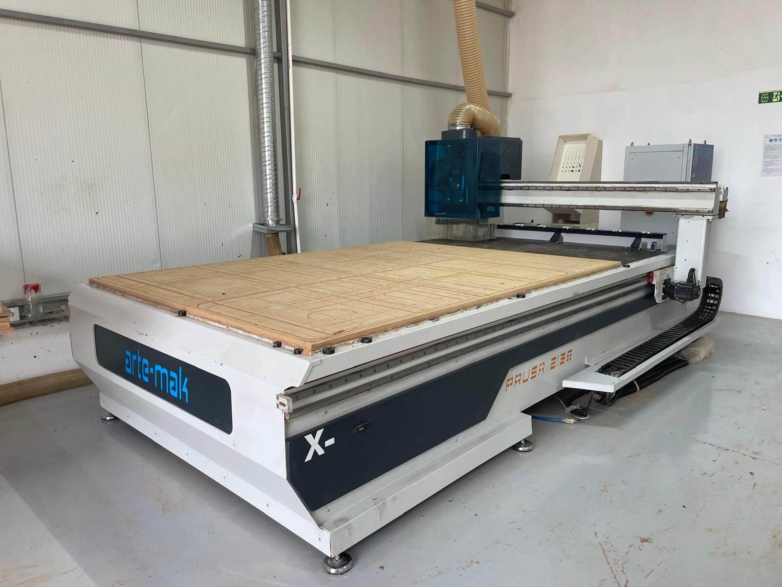 TRAMAC様 Artemak Prusa 2136 Düz Tabla Router Cnc Makinesi (2024) I Marcus