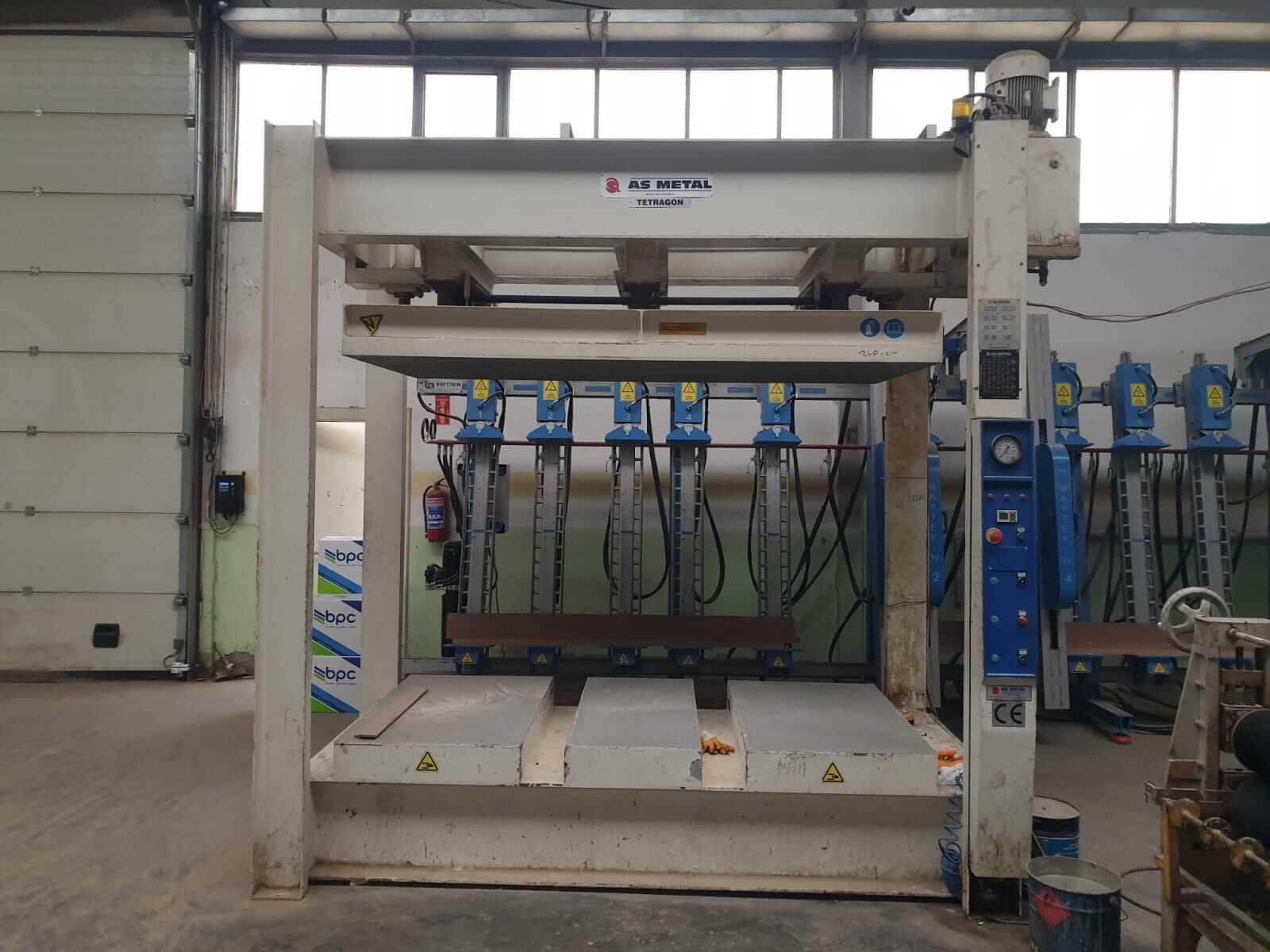 As Metal Hsp 80-1 120*240 Soğuk Pres Makinesi (2016)