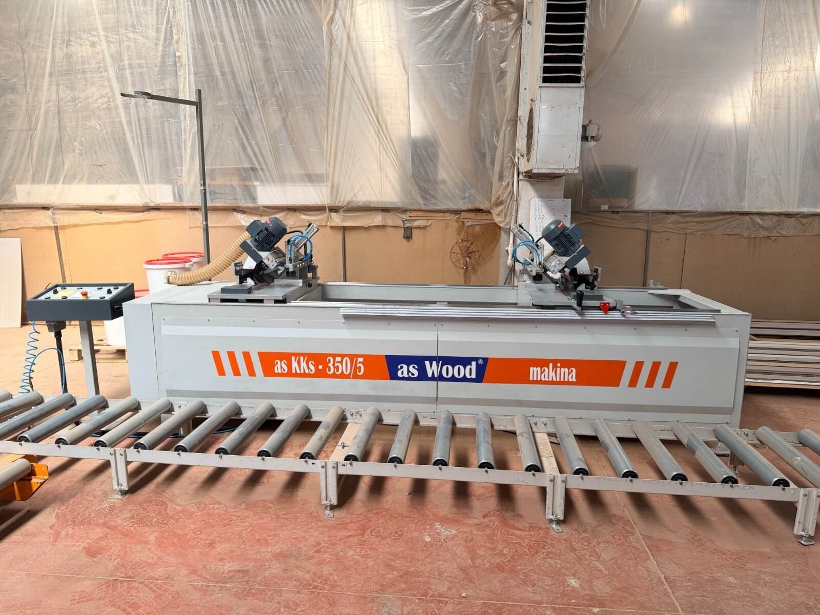 AS WOOD Kks 35015 Kasa 45 Kesme Delme Makinesi (2024)