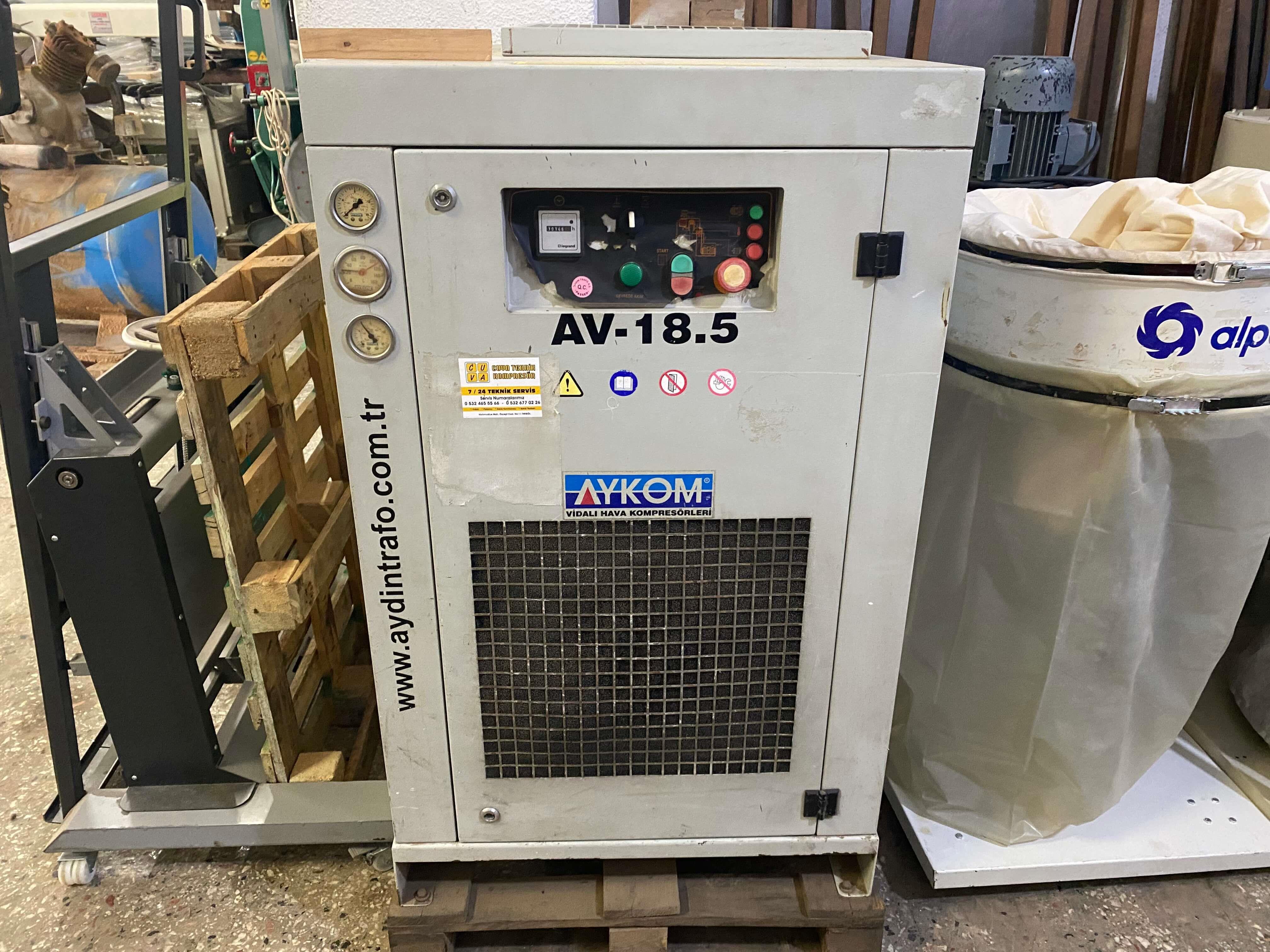 Aydın Trafo 18,5 Kw. Vidalı Kompresör Makinesi (2014)