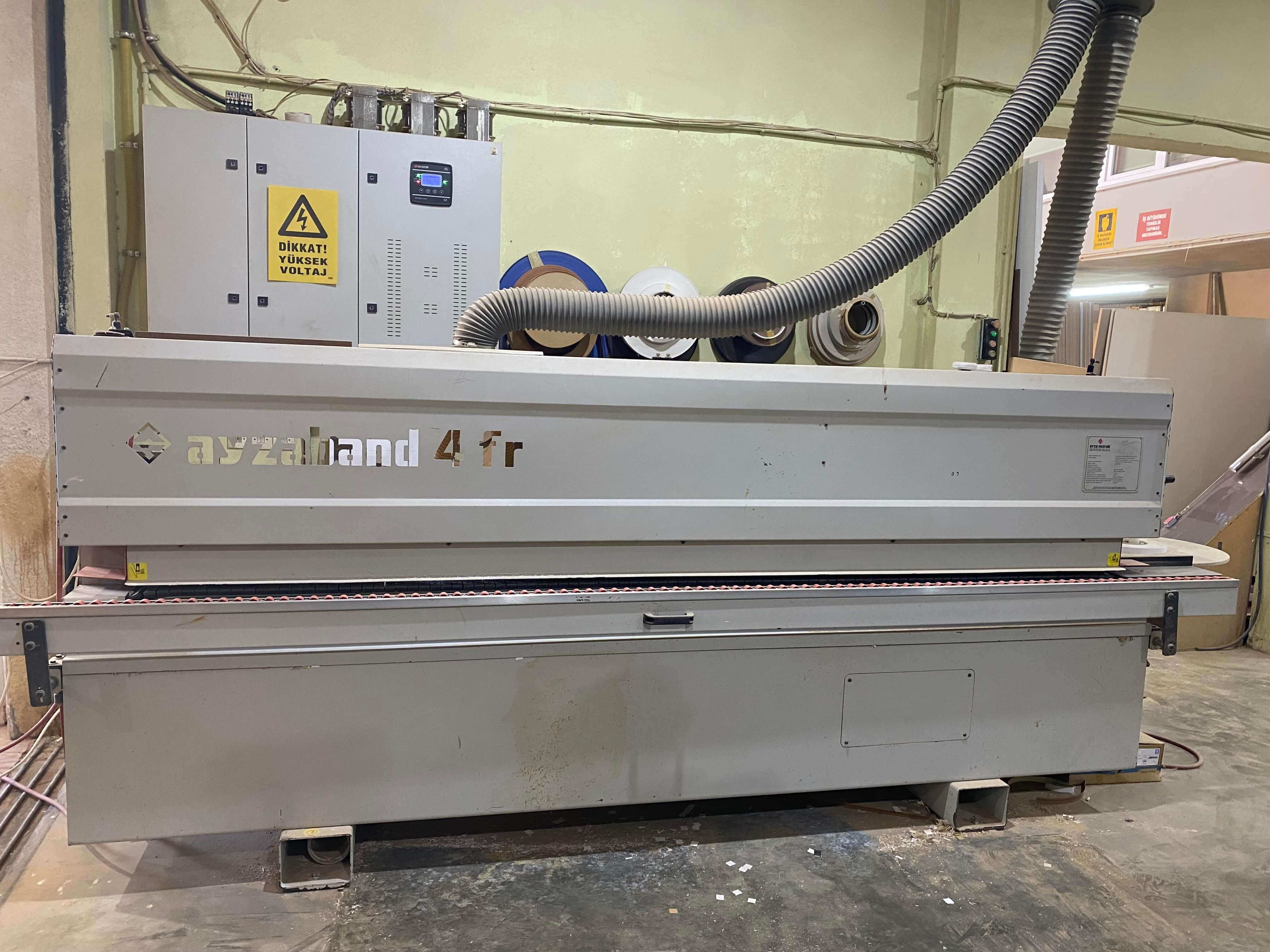 Ayza Mızrak 4 FR Ön Frezeli Kenar Bantlama Makinesi (2009